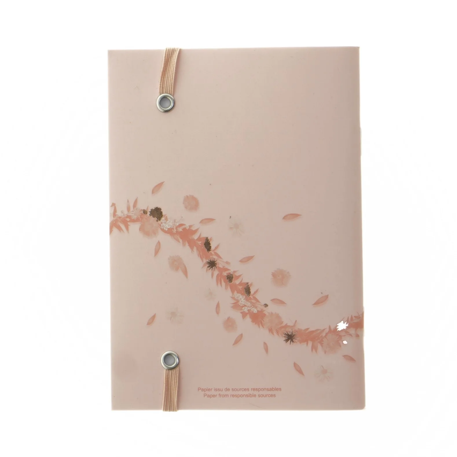 Notebook med elastik (str. 15x10,5 cm)