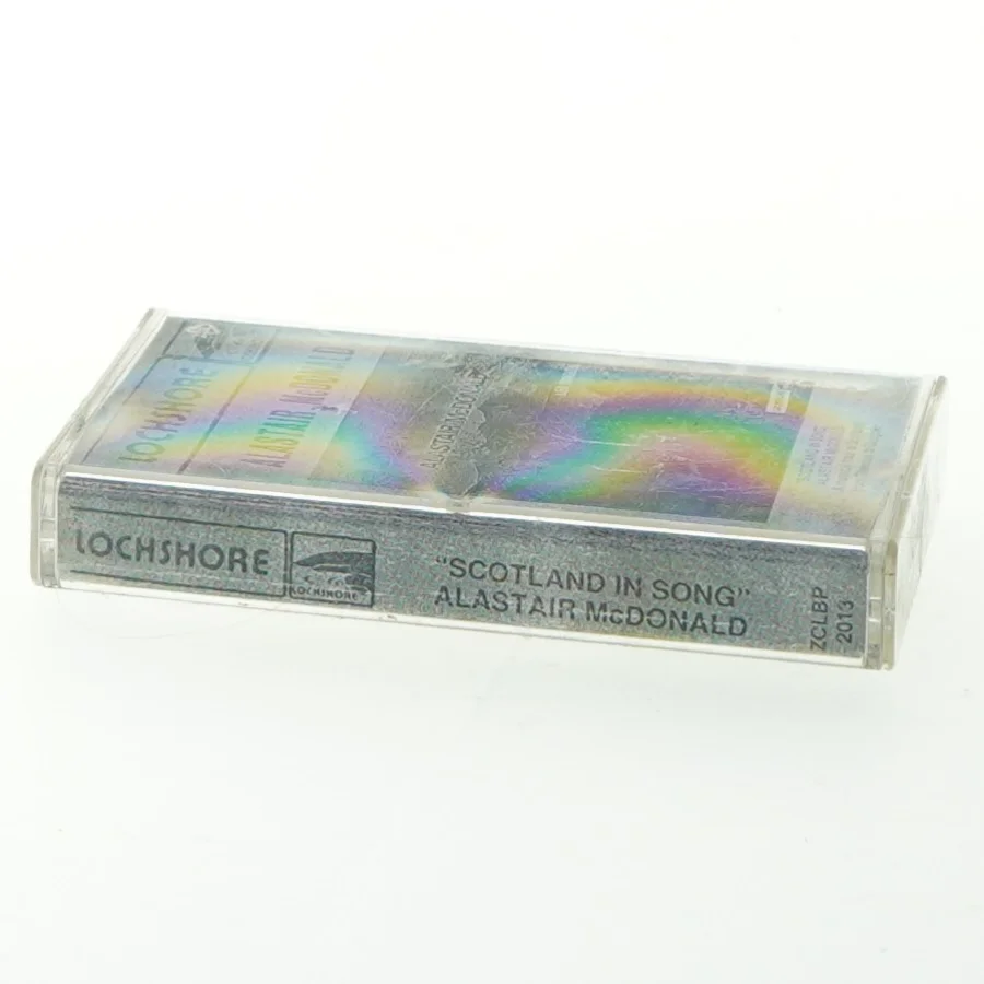 Kassettebånd med musik (str. 11x7 cm)