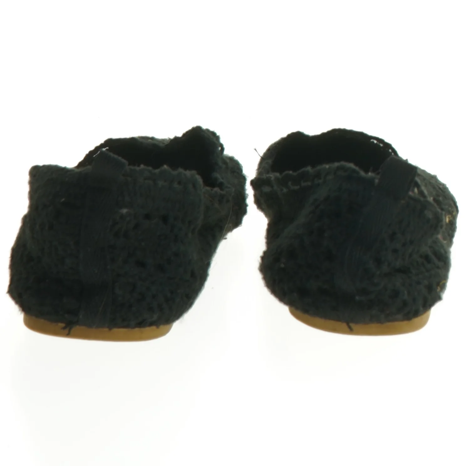 Sorte ballerina sko i blonde fra H&M (str. 38 )