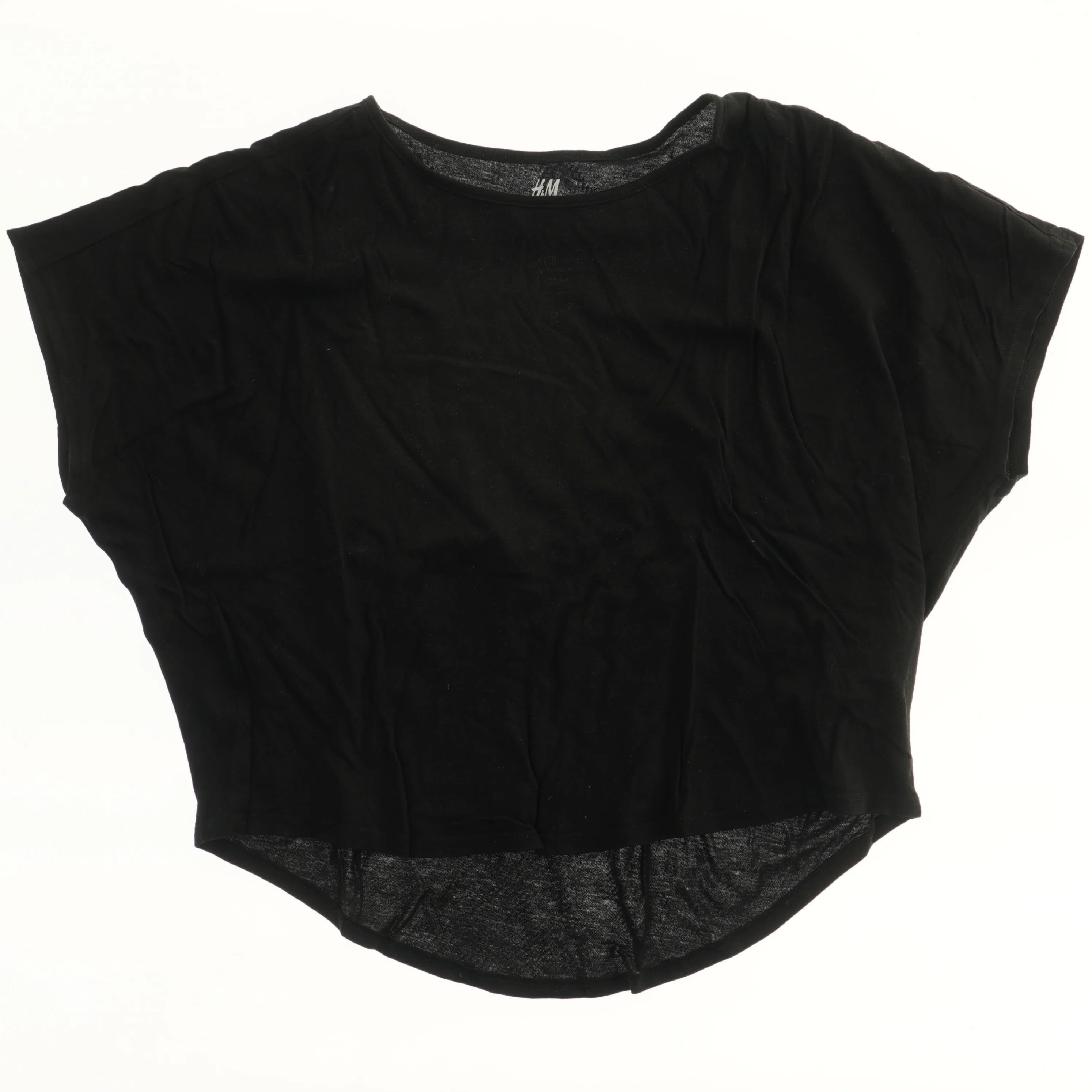 Sort bluse fra H&M (str. 152)