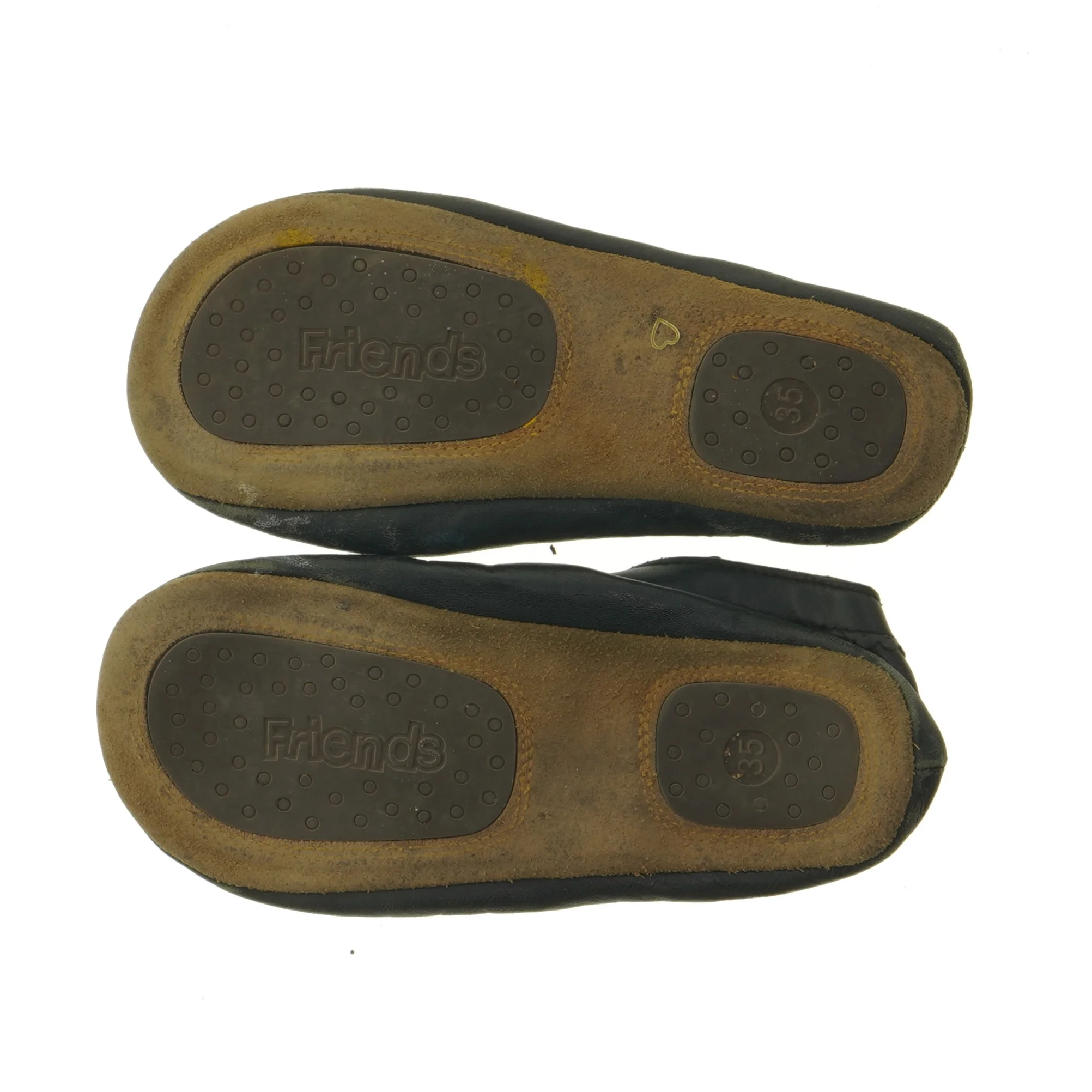 Sort ballerinasko str. 35 fra Friends (str. 35 )