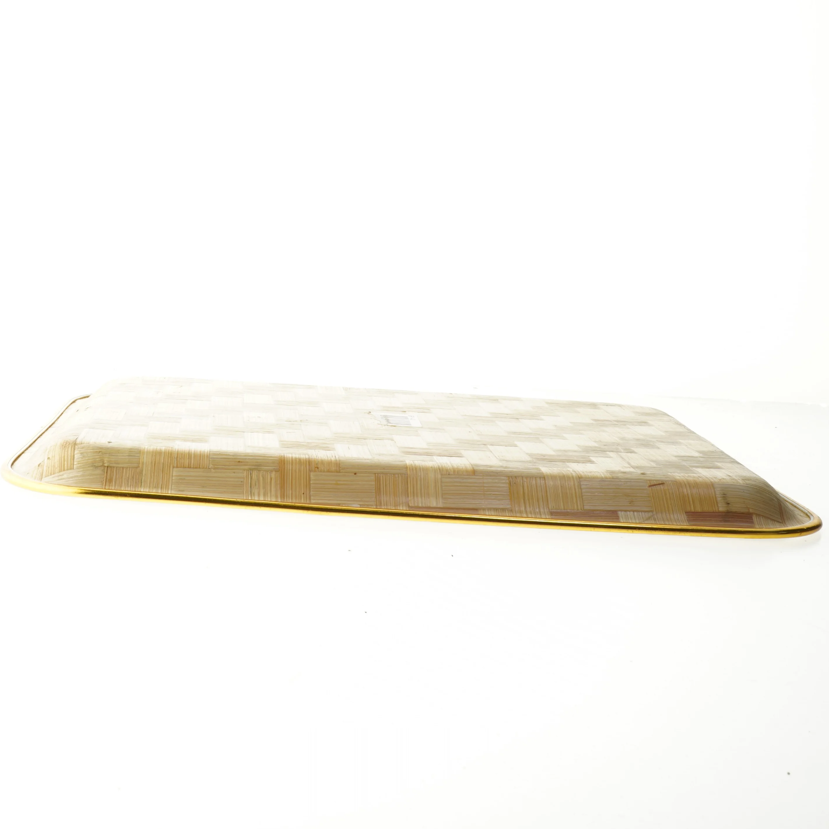 Rektangulært dekorationsfad med Aristide Bruant motiv (str. 41x31 cm)