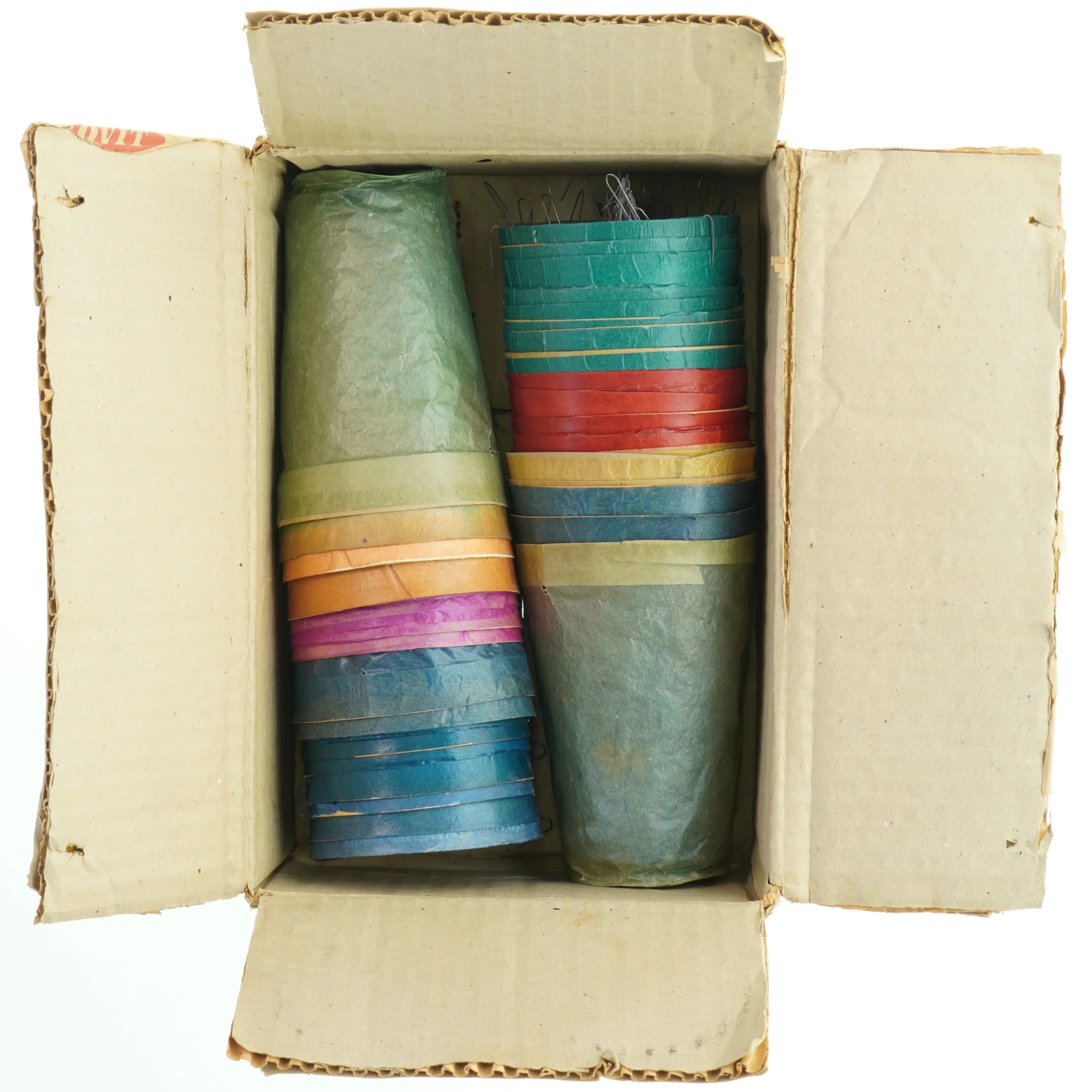 Papirblomsterpotter (str. 32 kopper)