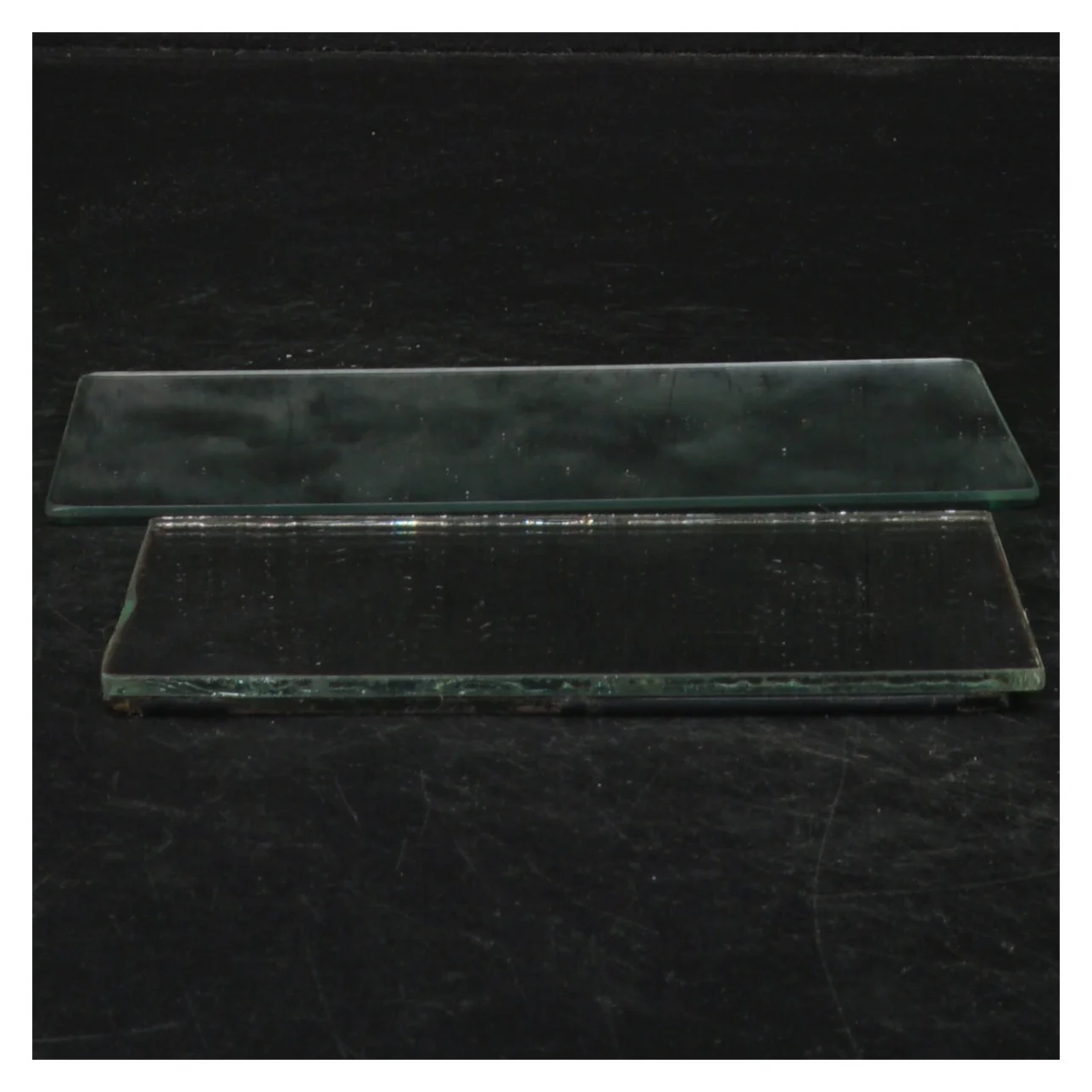 Glashylde (str. 15 x 8 cm. og. 13 x 7,5 cm)