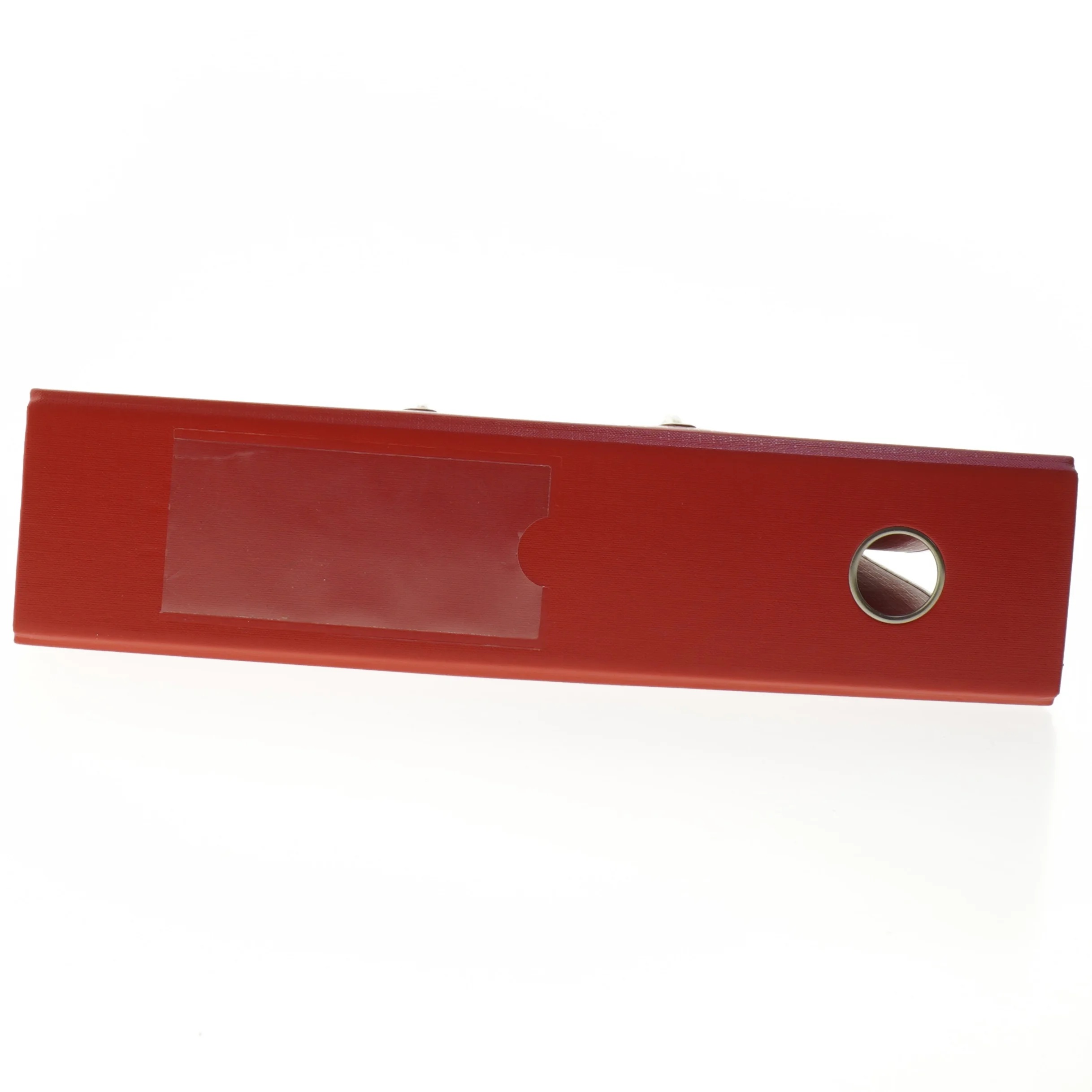 Rød ringbind mappestander