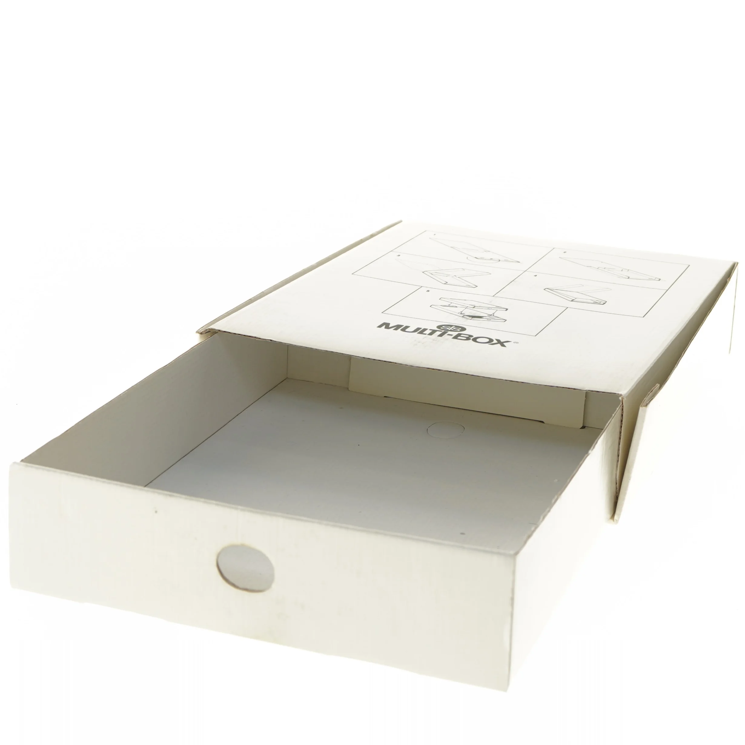 Multi-box opbevaringskasse (str. 34x25x7 cm)