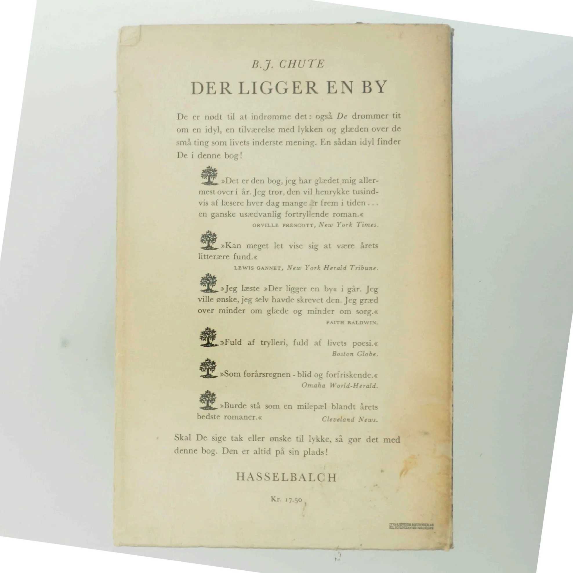 Der ligger en by af B. J. Chute (Bog)