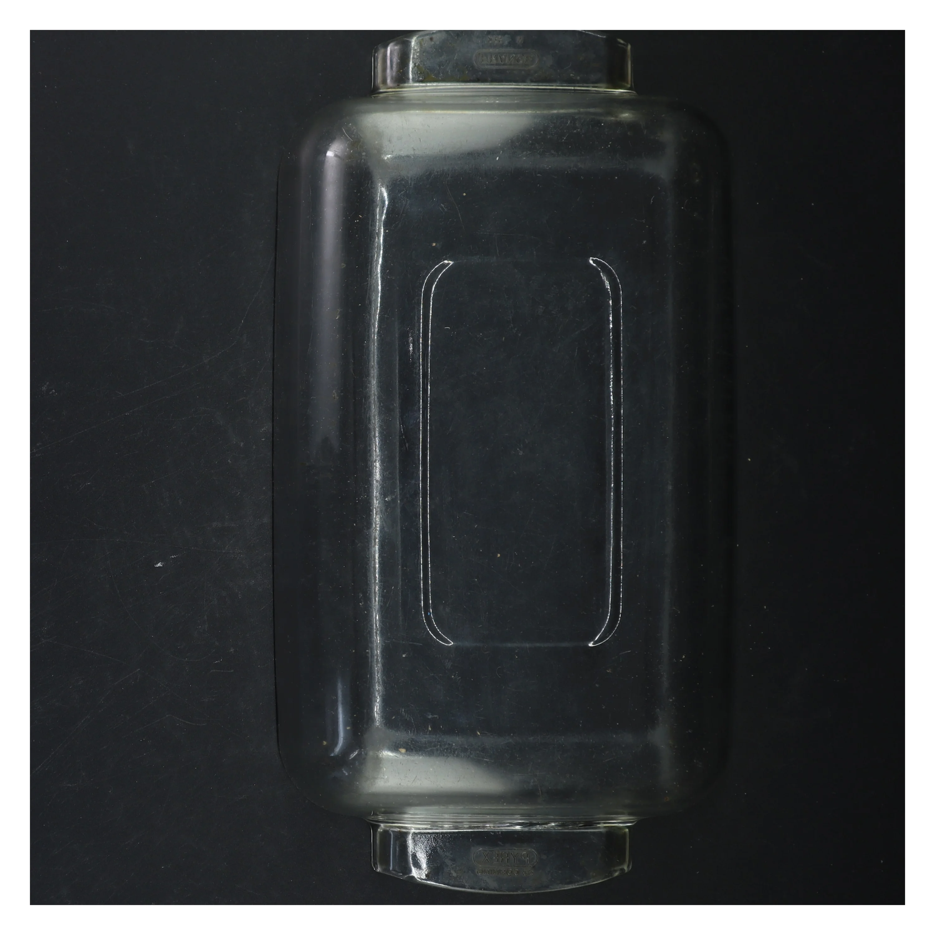 Pyrex glasfad fra Pyrex (str. 30,5 cm. og 28,5 cm)