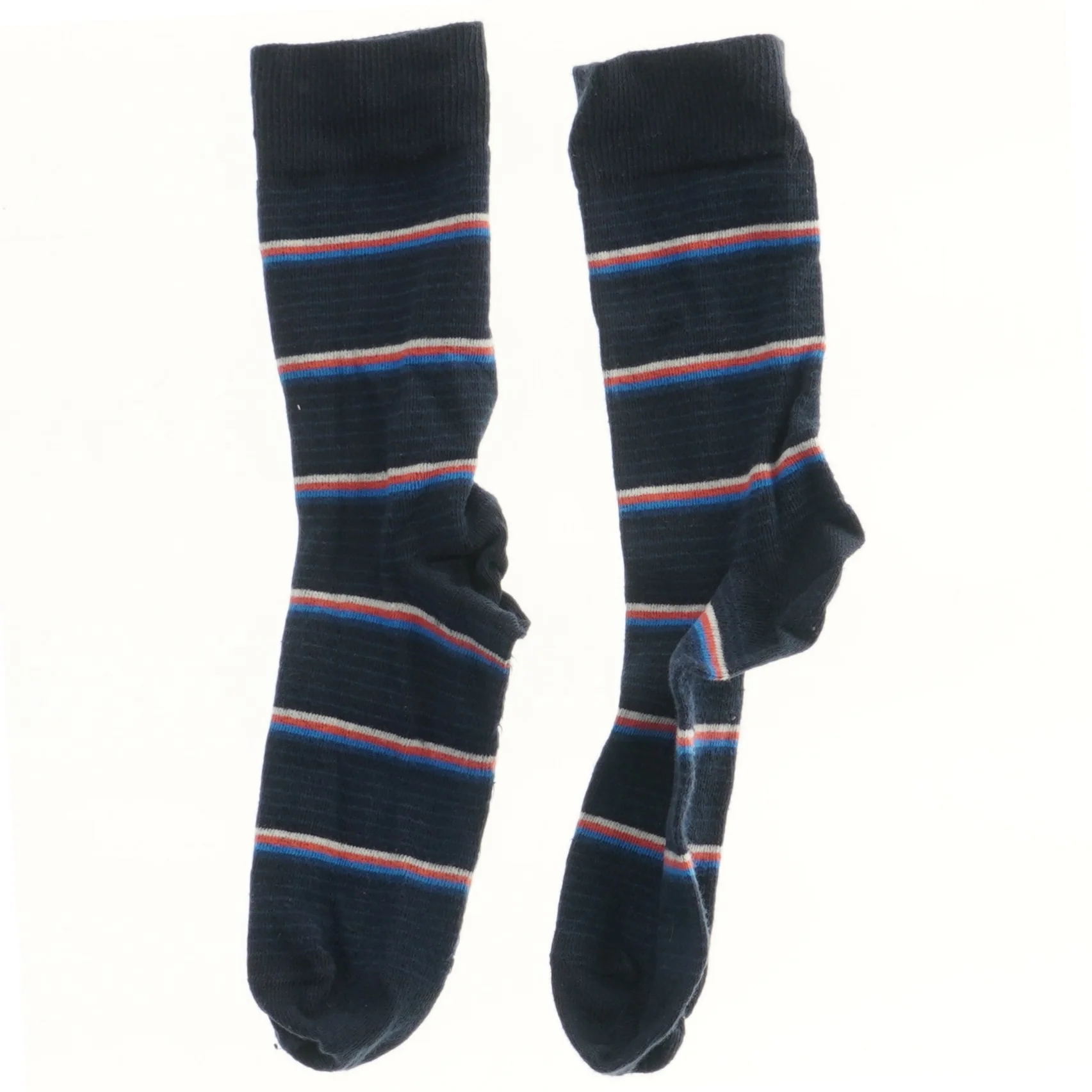 Blå stribede sokker fra Claudio (str. 34 cm)