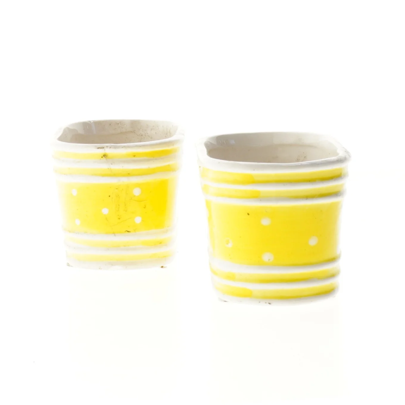 Keramisk blomsterpotte (str. 12x6x7 cm)