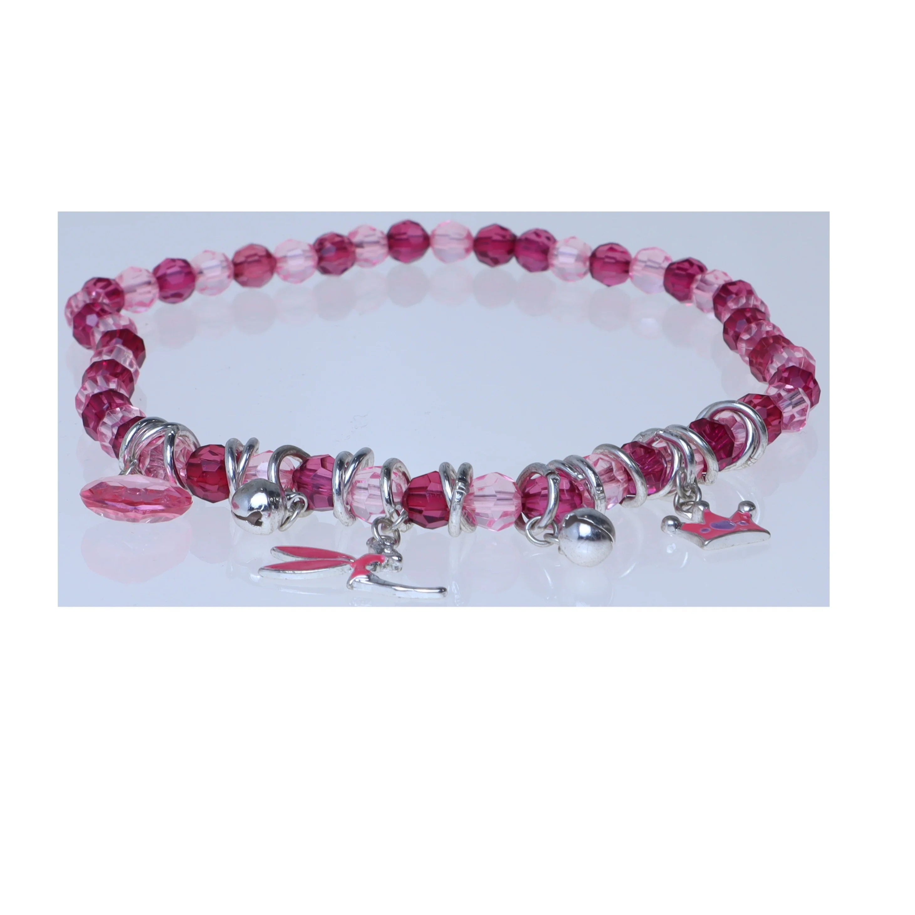 Børnearmbånd med charms (str. 36 cm)