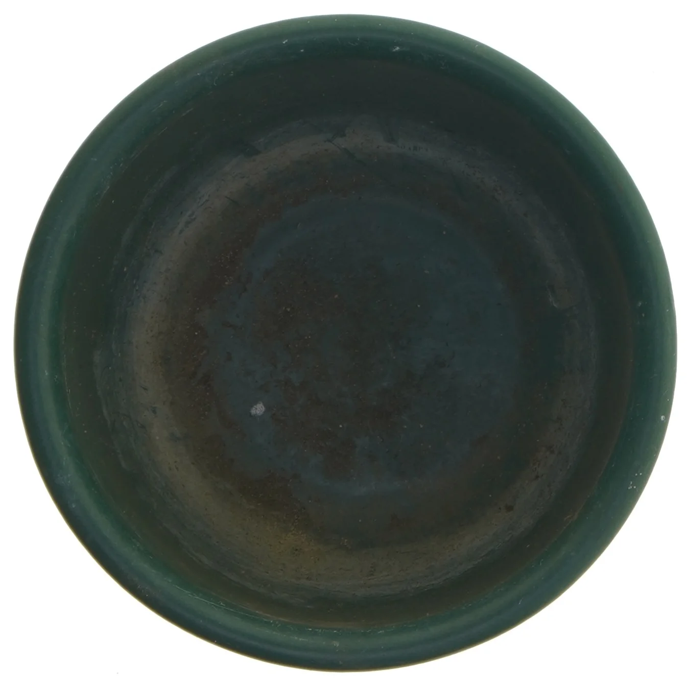 Grøn blomsterpotte (str. Ø 15x11 cm)