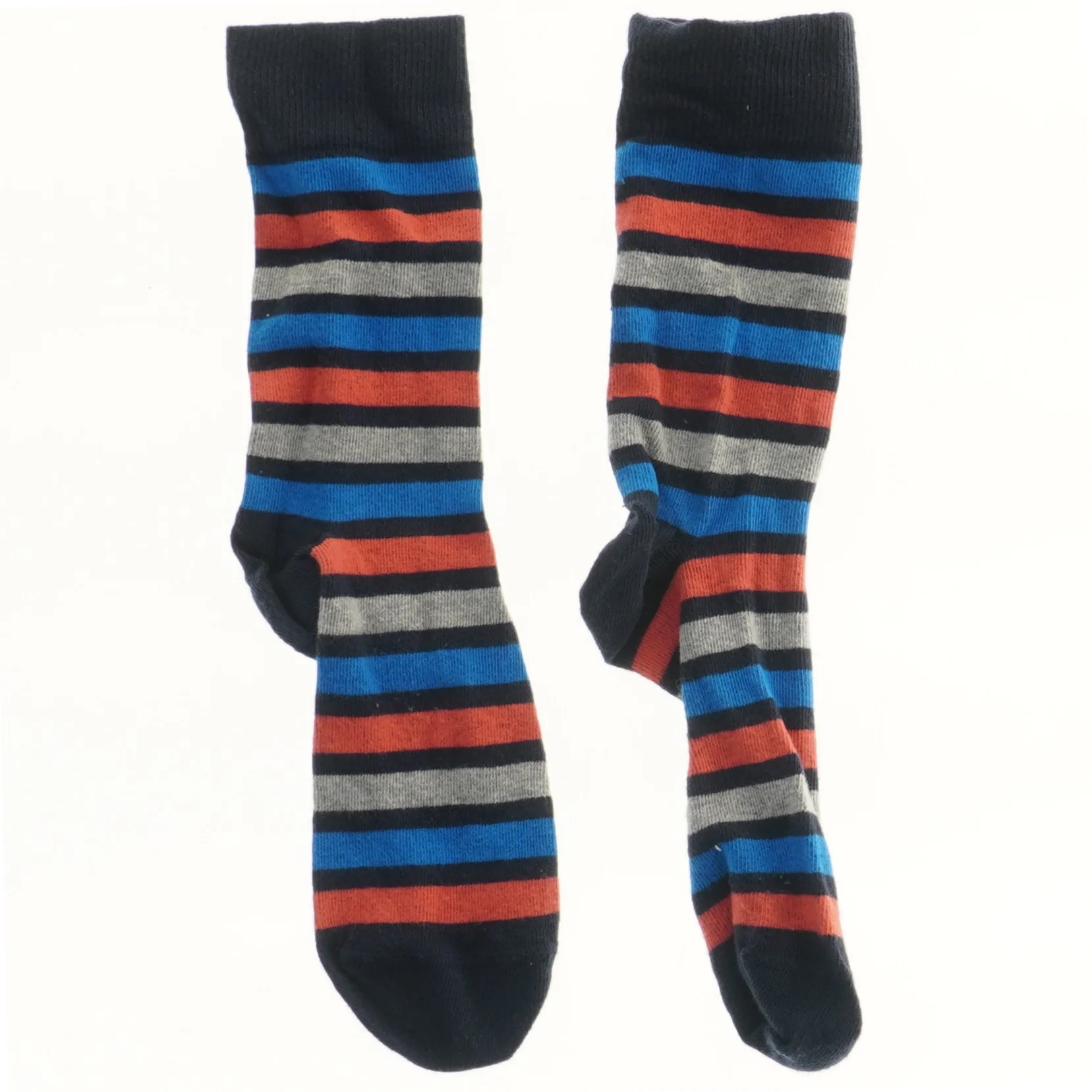 Strømper med striber fra Claudio (str. 34 cm)