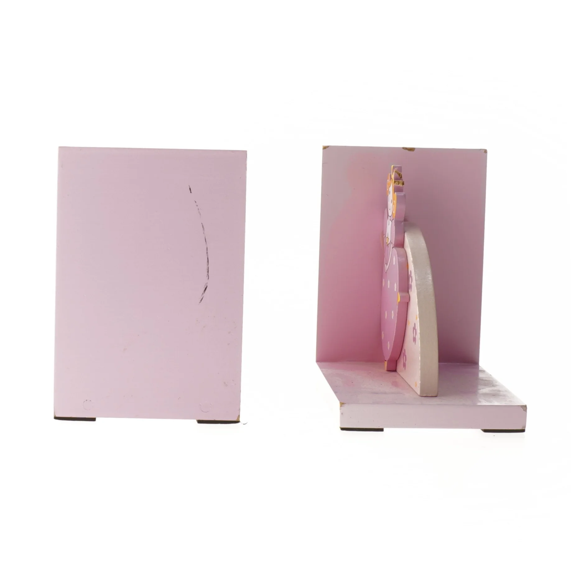 Boghvilkere med prinsessemotiv (str. 13x13x9 cm)