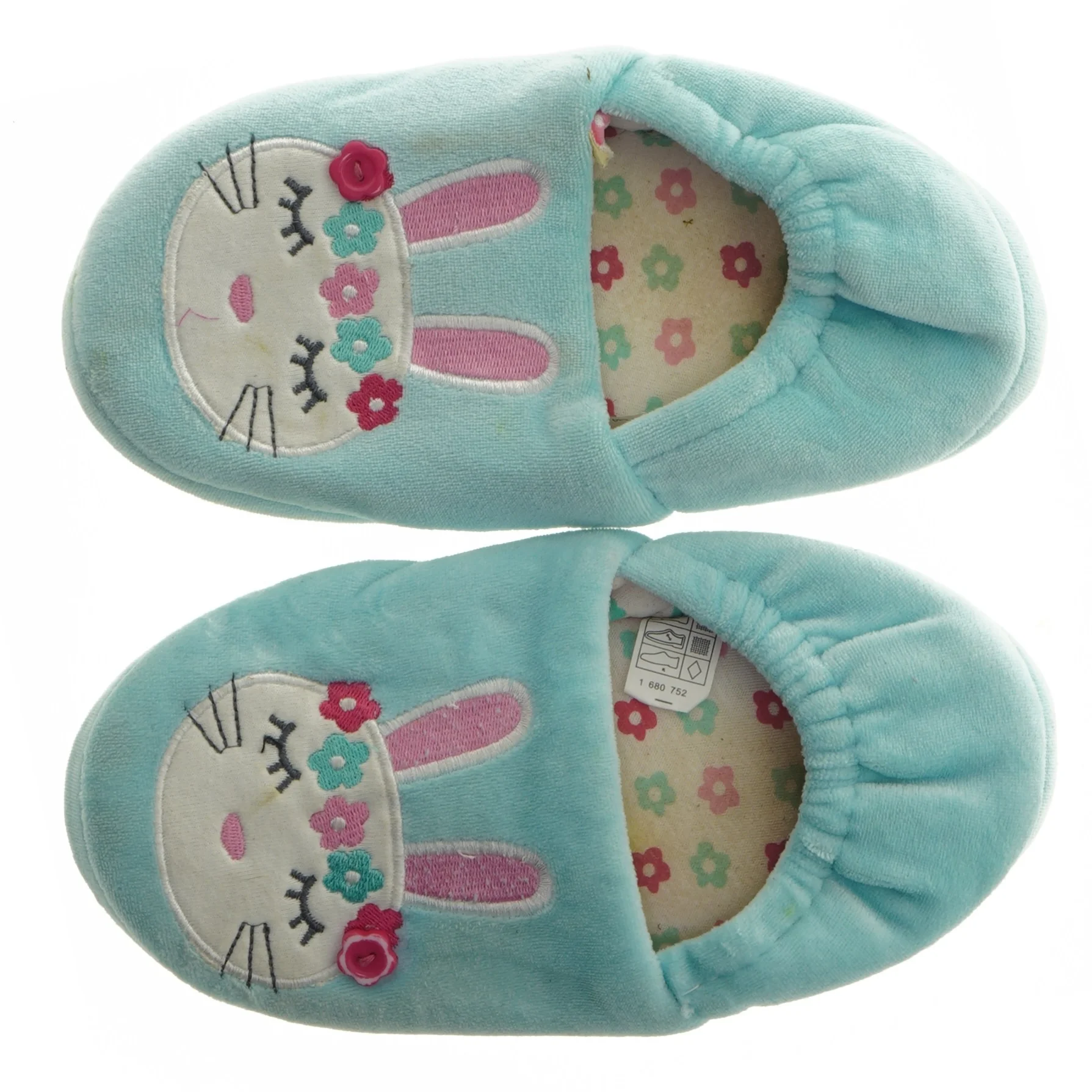 Børne hjemmesko med kaninmotiv (str. 34 )