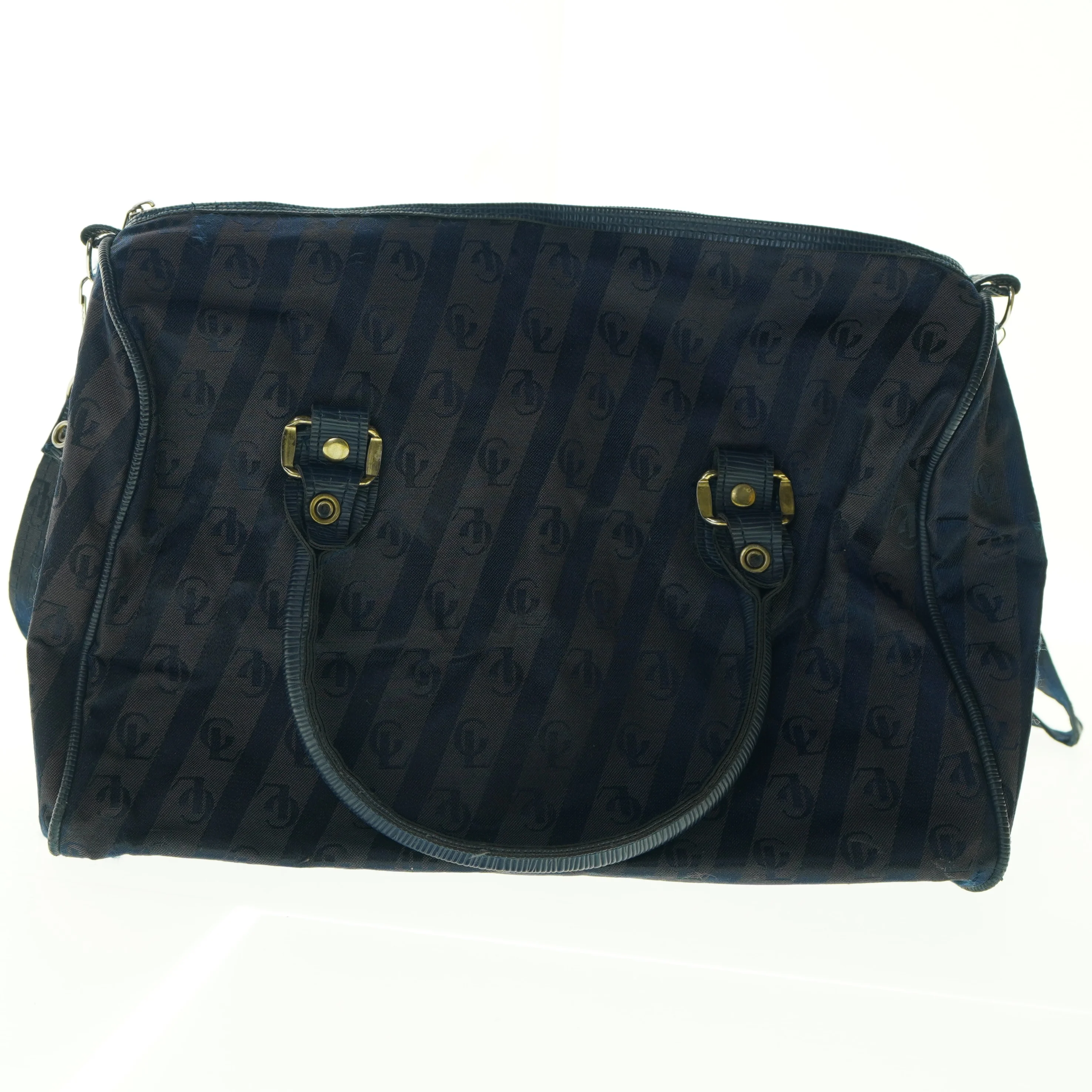 Blå designer rejsetaske (str. 36 x. 24 cm)