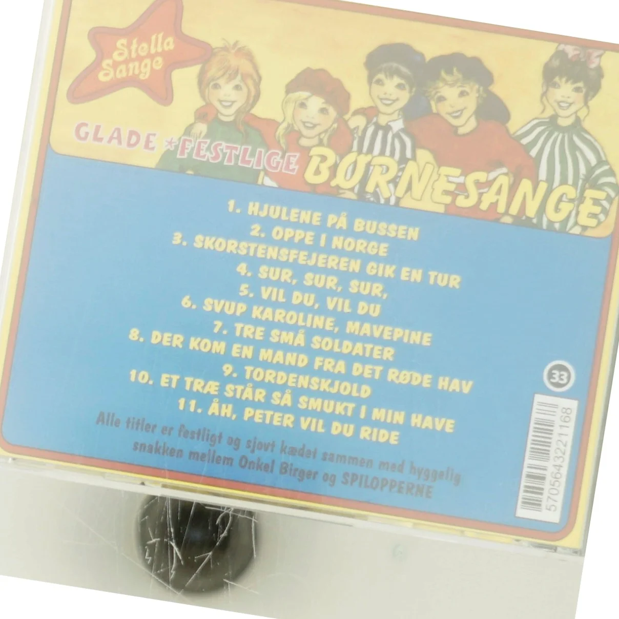 Stella Sango - Glade Festlige Børnesange med Onkel Birger (DVD)