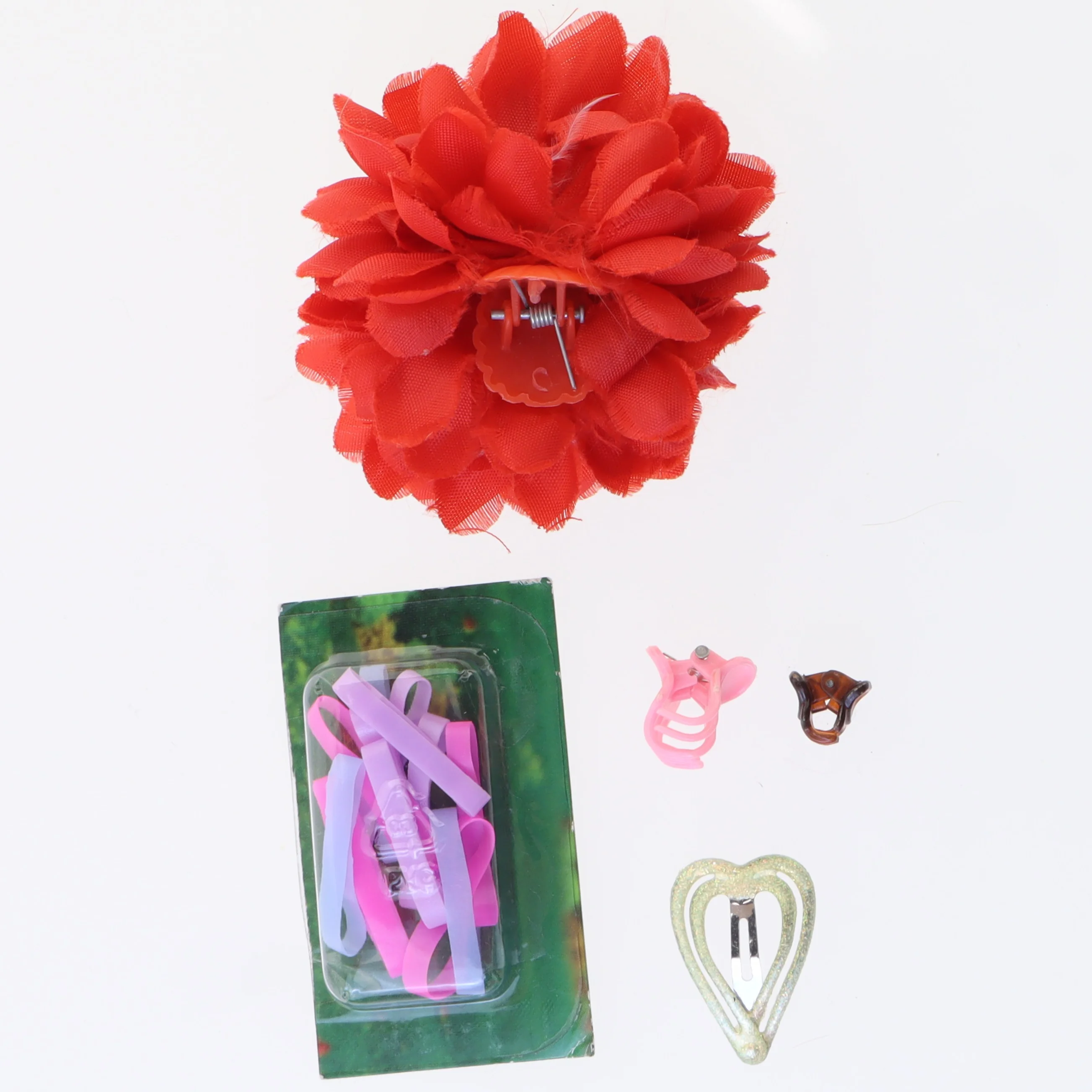 Samling af hårtilbehør (str. Ukendt)