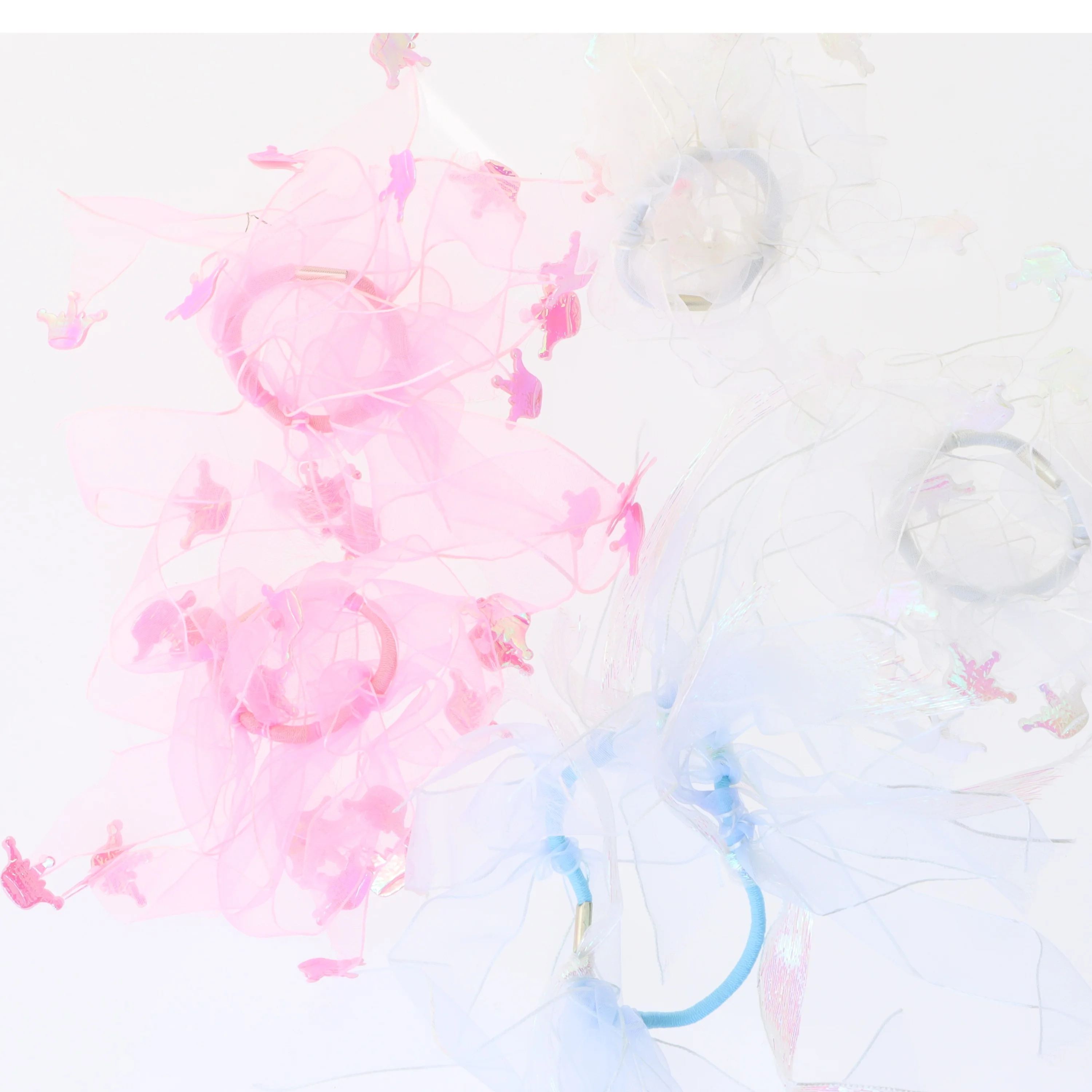 Samling af hårtilbehør (str. Ukendt)