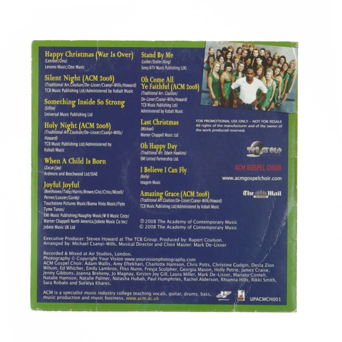 Christmas with the Choir CD (str. 12,5x12,5 cm)