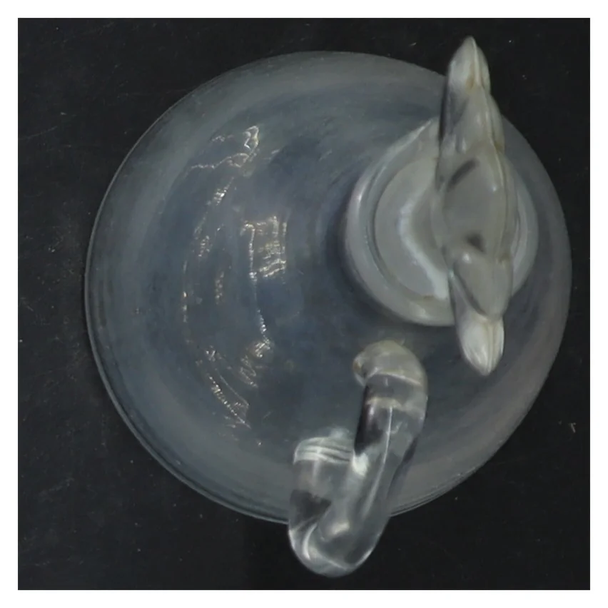 Glasflaske med låg (str. 16 cm)