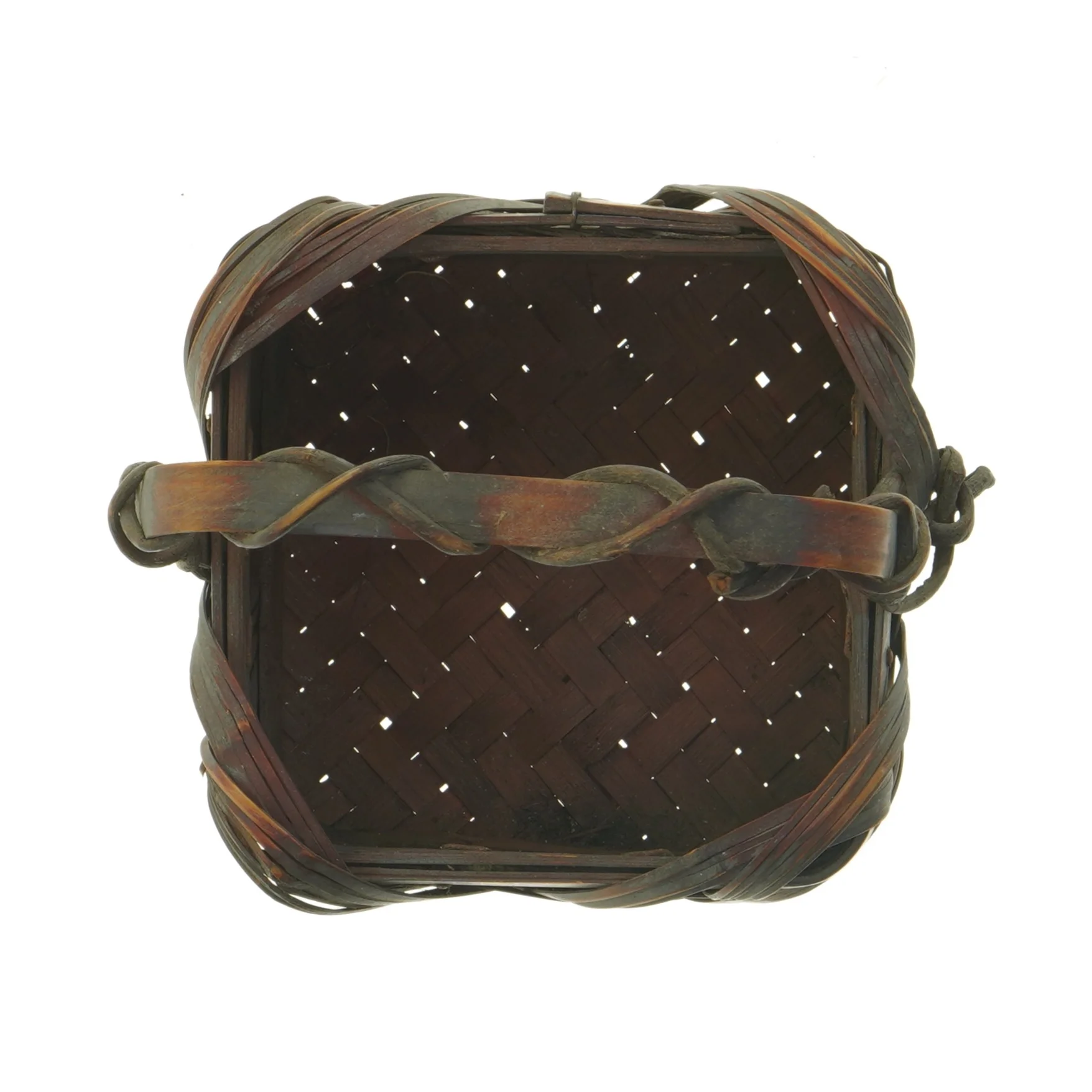 Flettet kurv (str. 15x15 cm)