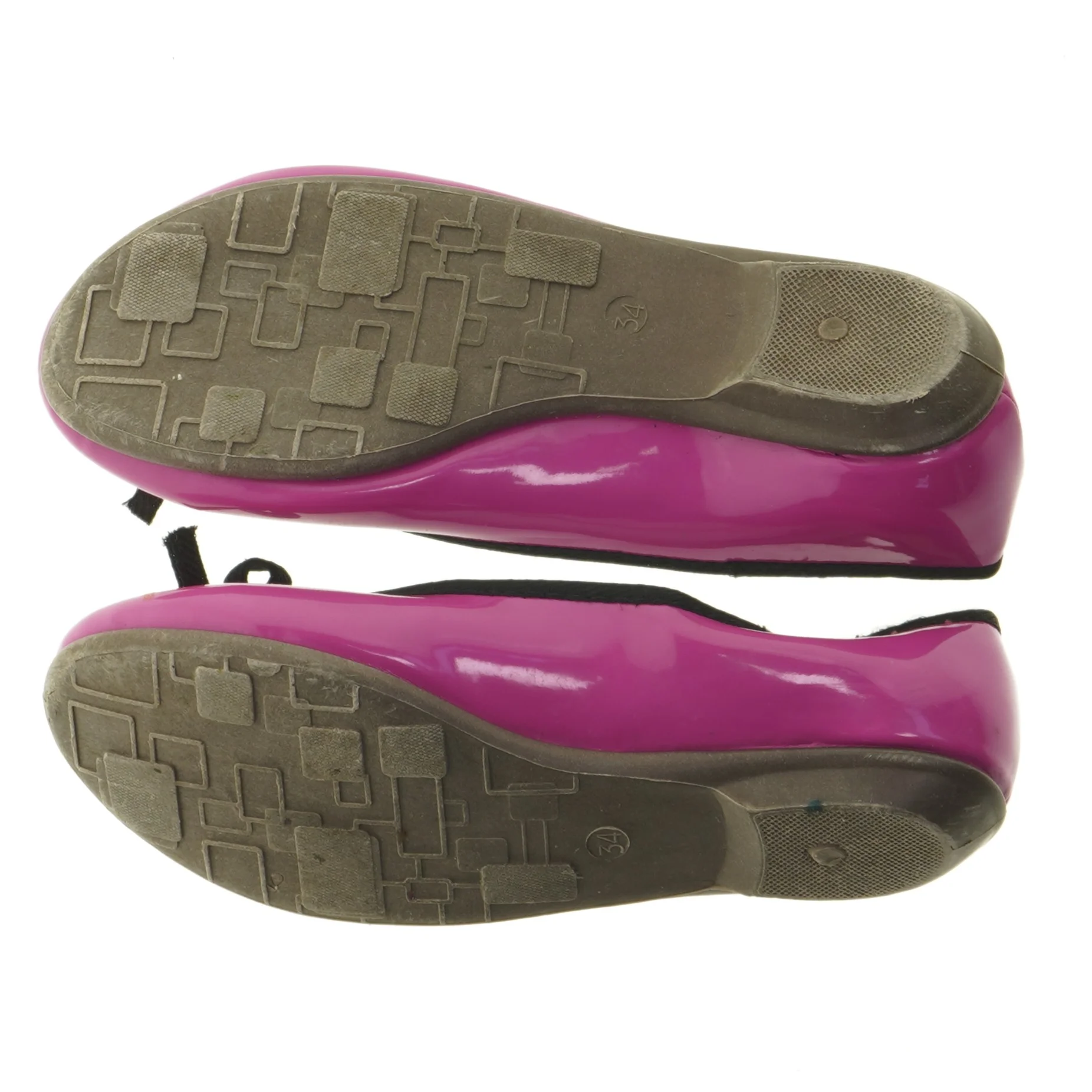 Rosa ballerina sko fra Units (str. 34 )