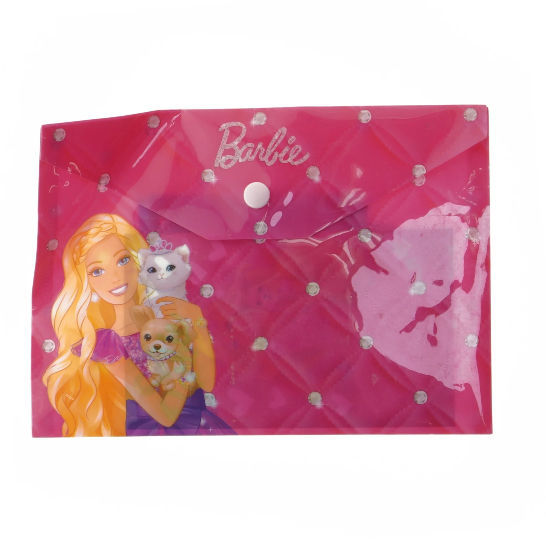 Barbie stencil and sticker set fra Barbie (str. 21x15 cm)