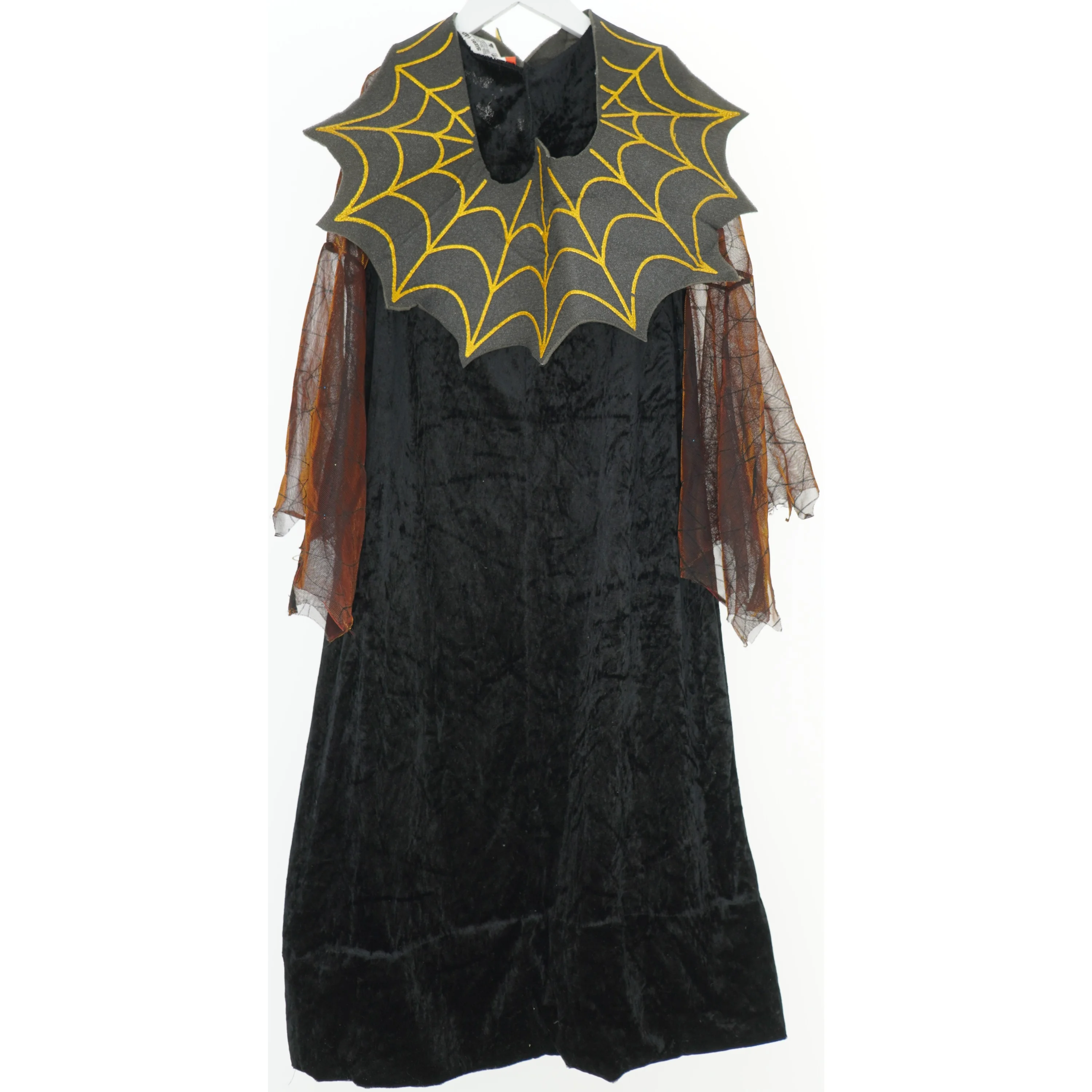 Udklædningskjole med spindelvævmotiv fra Disguise (str. 140)