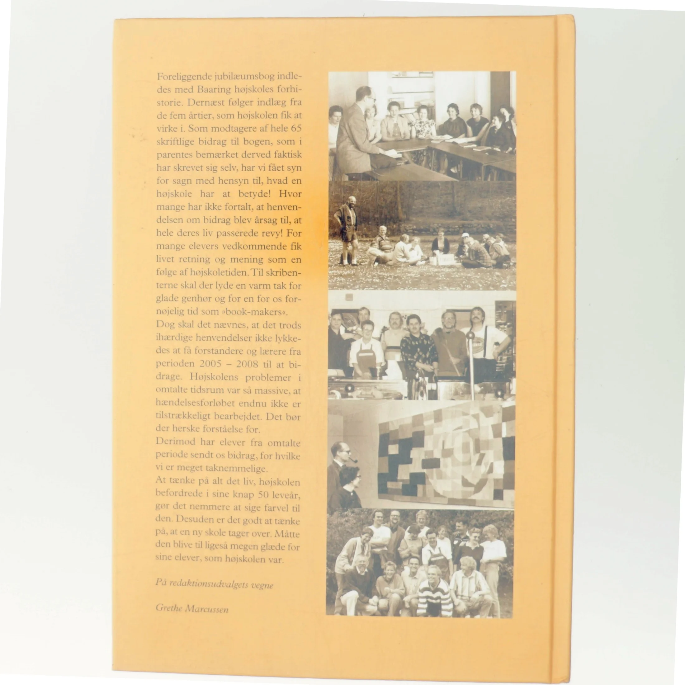 Baaring Højskole 1959 - 2008 Fortællinger af Grethe Marcussen (Bog)