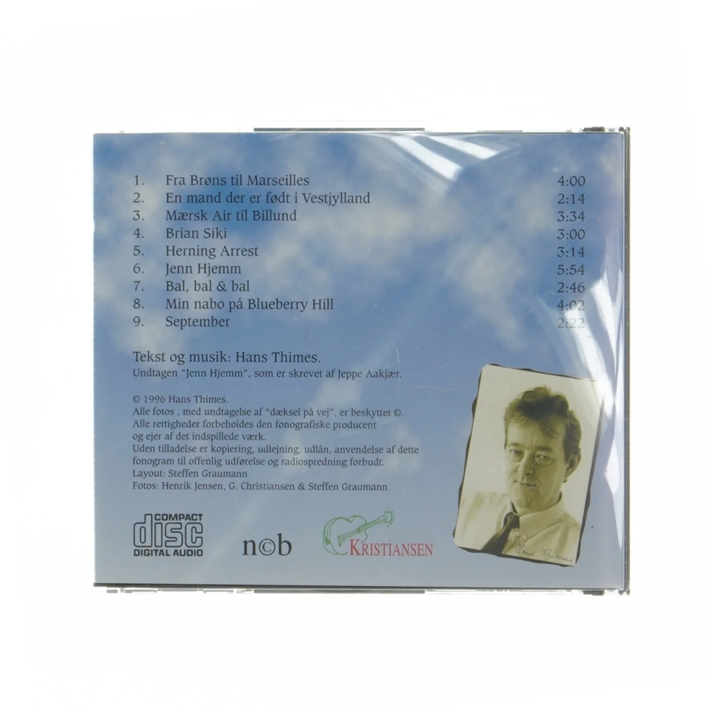 Hans Thimes - Ude & Jenn Hjemm CD fra Hans Thimes