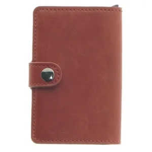 Lille rød pung (str. 10x6 cm)