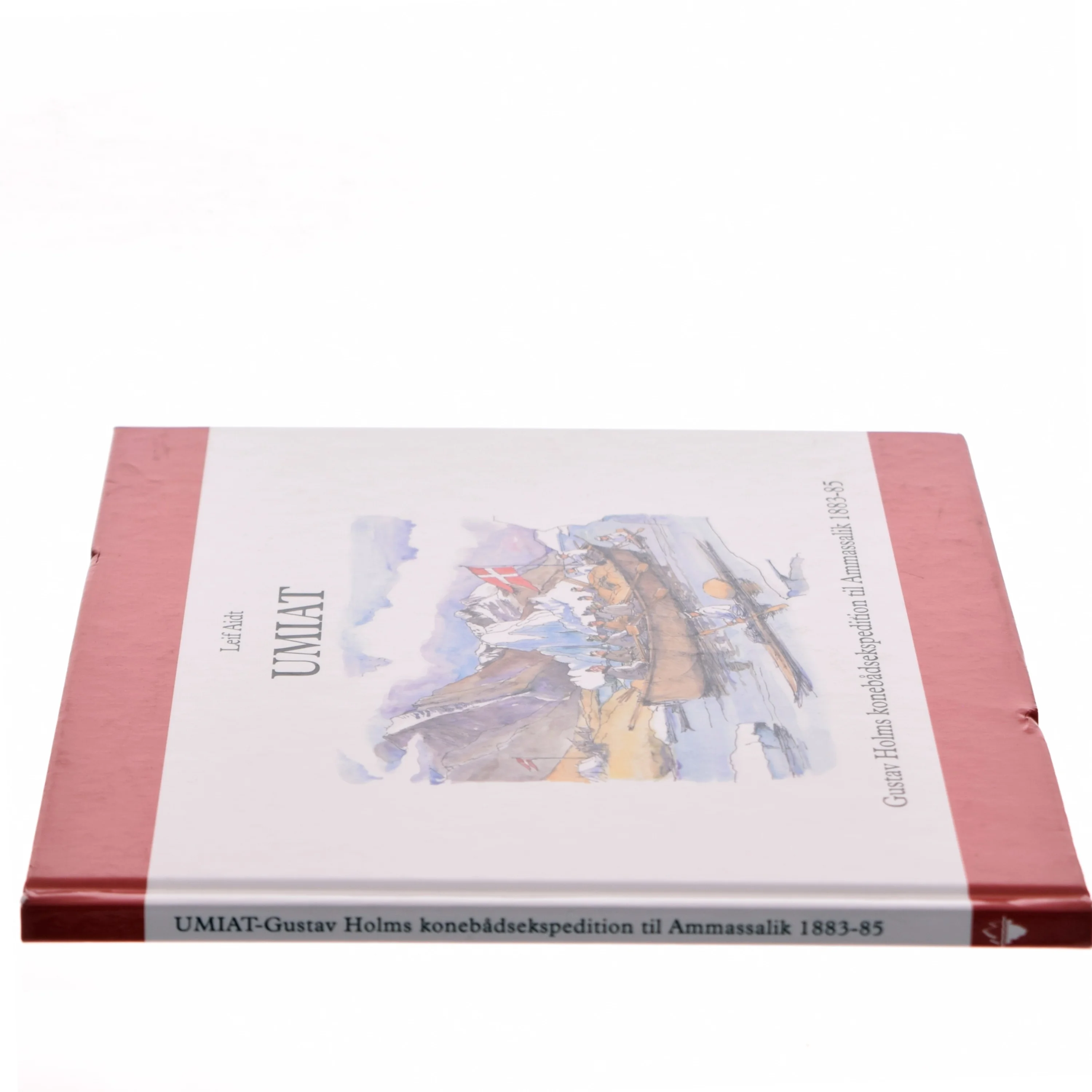Umiat : Gustav Holms konebådsekspedition til Ammassalik 1883-85 af Leif Aidt (Bog)