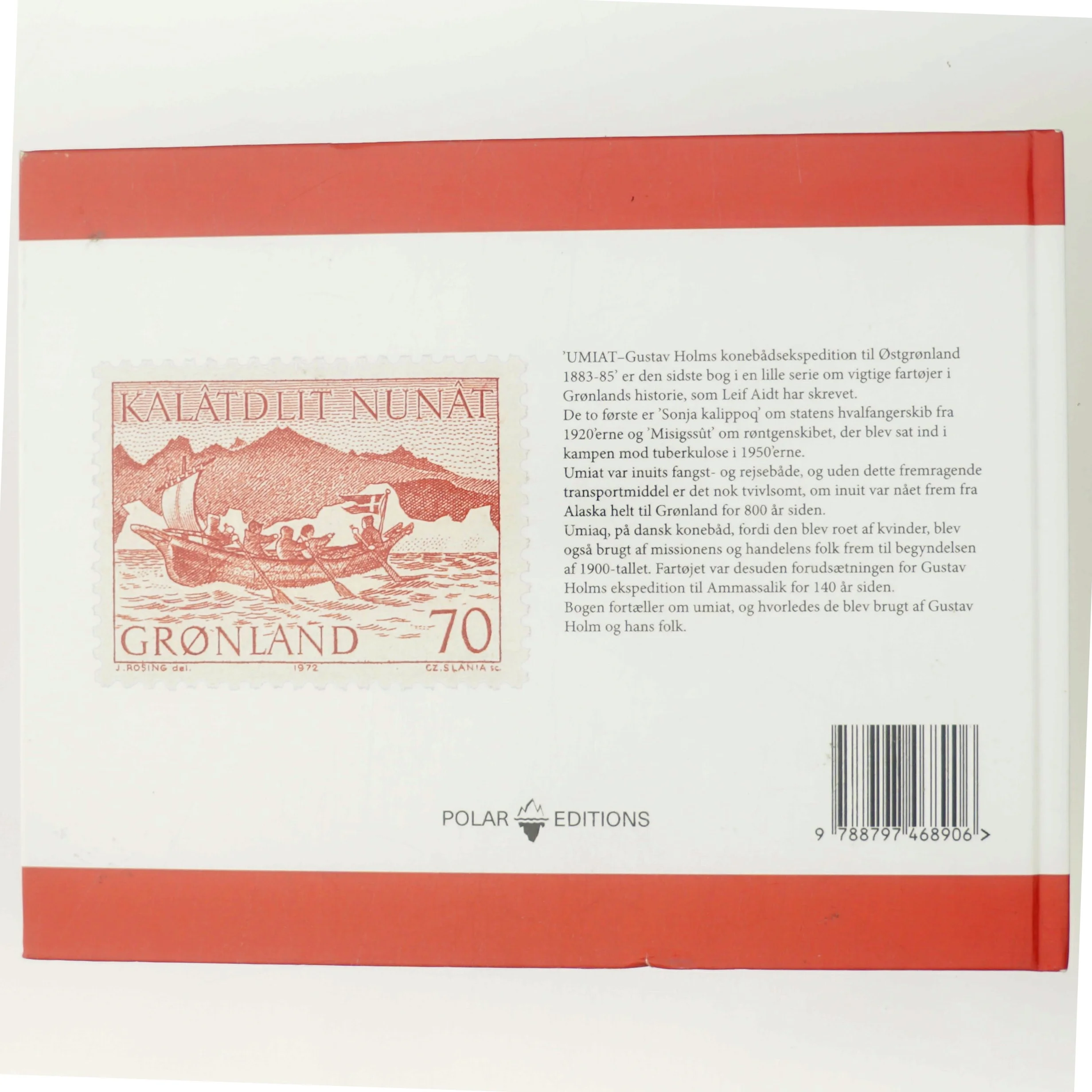 Umiat : Gustav Holms konebådsekspedition til Ammassalik 1883-85 af Leif Aidt (Bog)