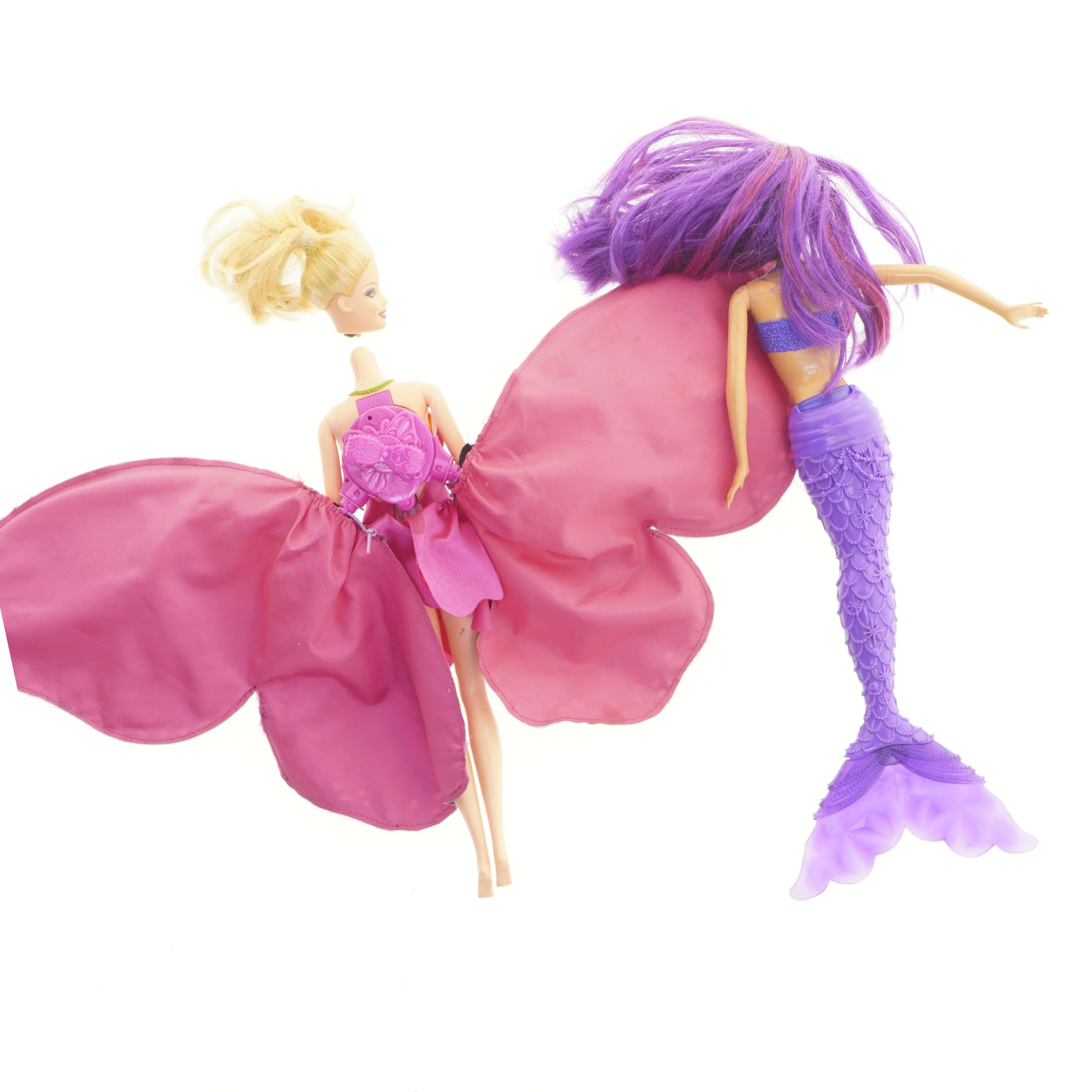 Fe- og havfrue-dukker fra Bakbe (str. 30 cm)