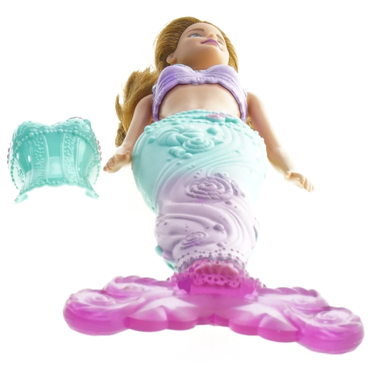 Havfrue dukke med tilbehør fra Barbie (str. 32 cm)