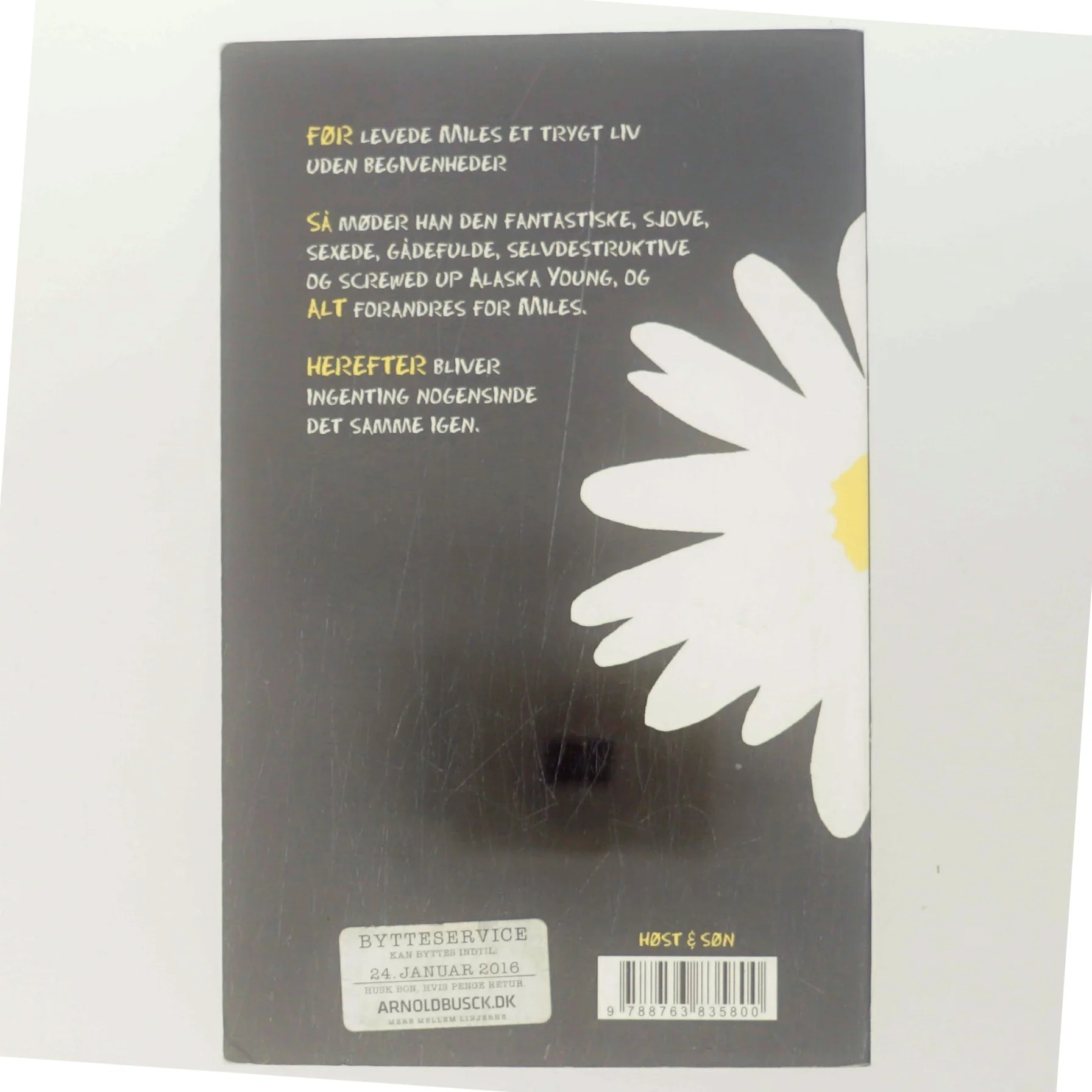 Gåden om Alaska af John Green (Bog)