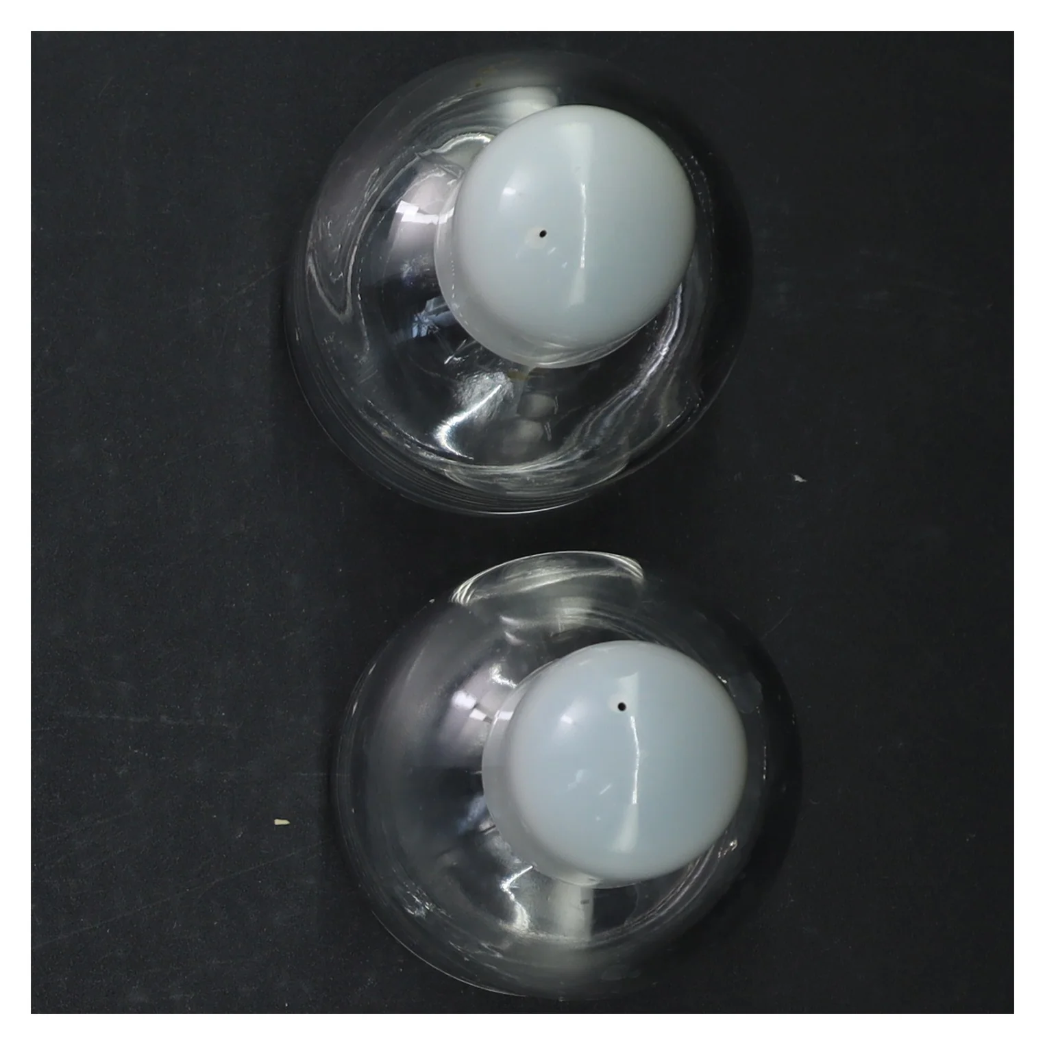 Glas salt- og peberbøsser fra Bodum (str. 12 cm)