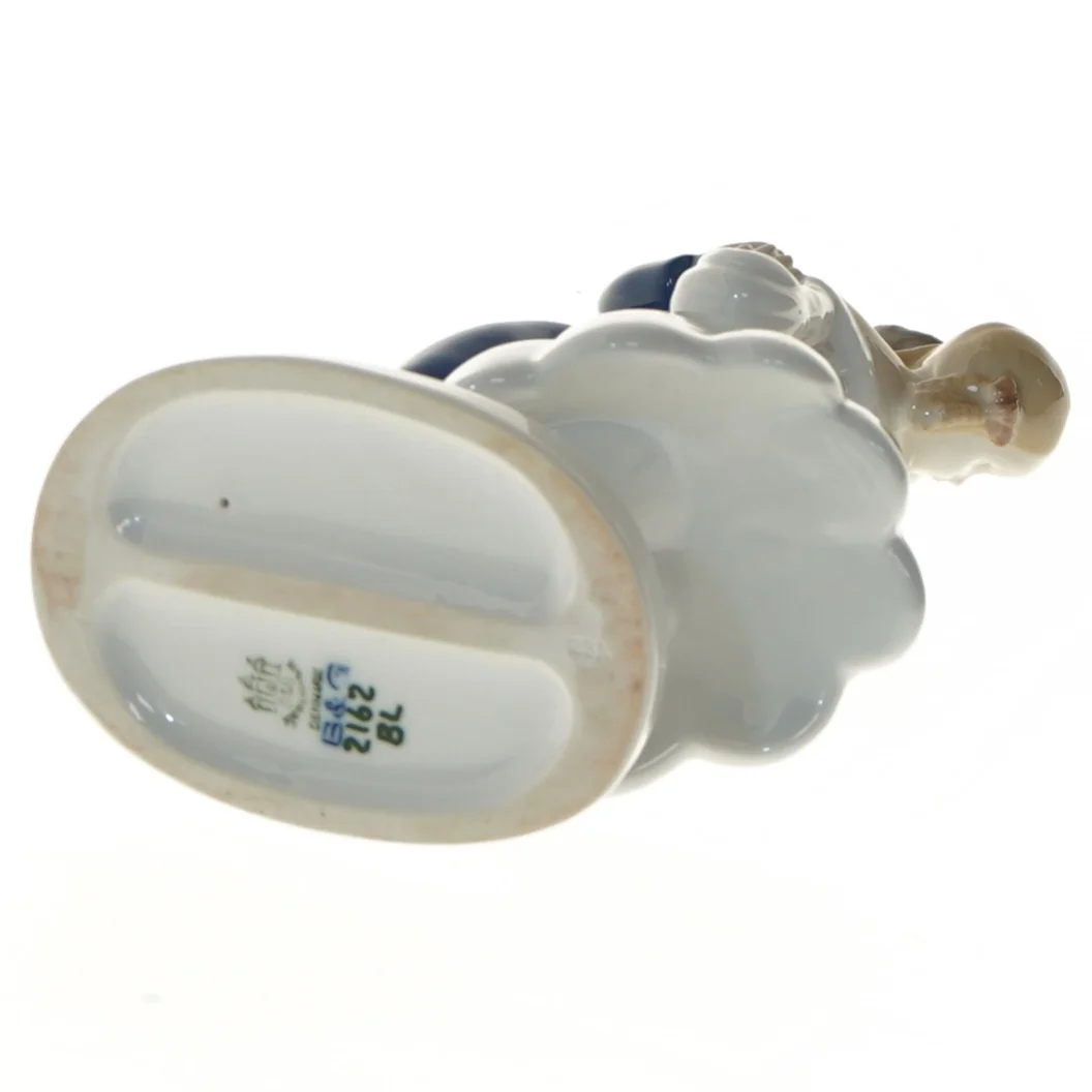 Porcelænsfigur af dansende par fra B&G (str. 19 cm)