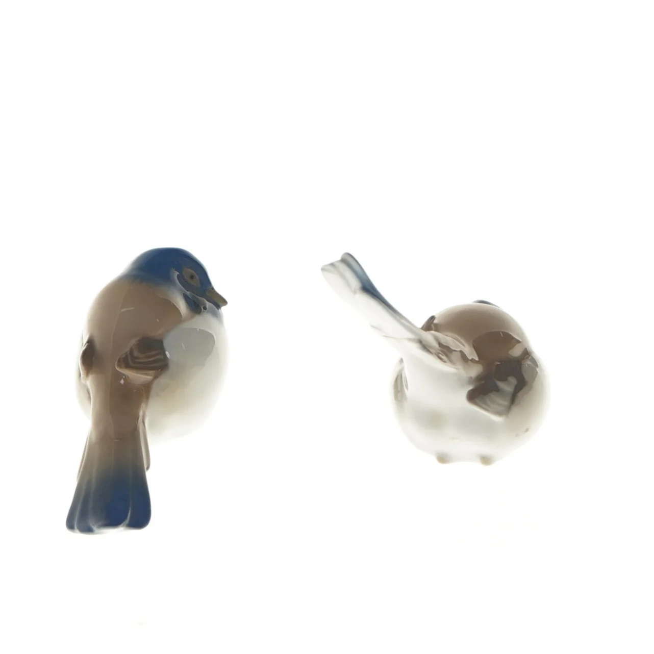 Porcelænsfugle figur fra B&G (str. 13 cm)