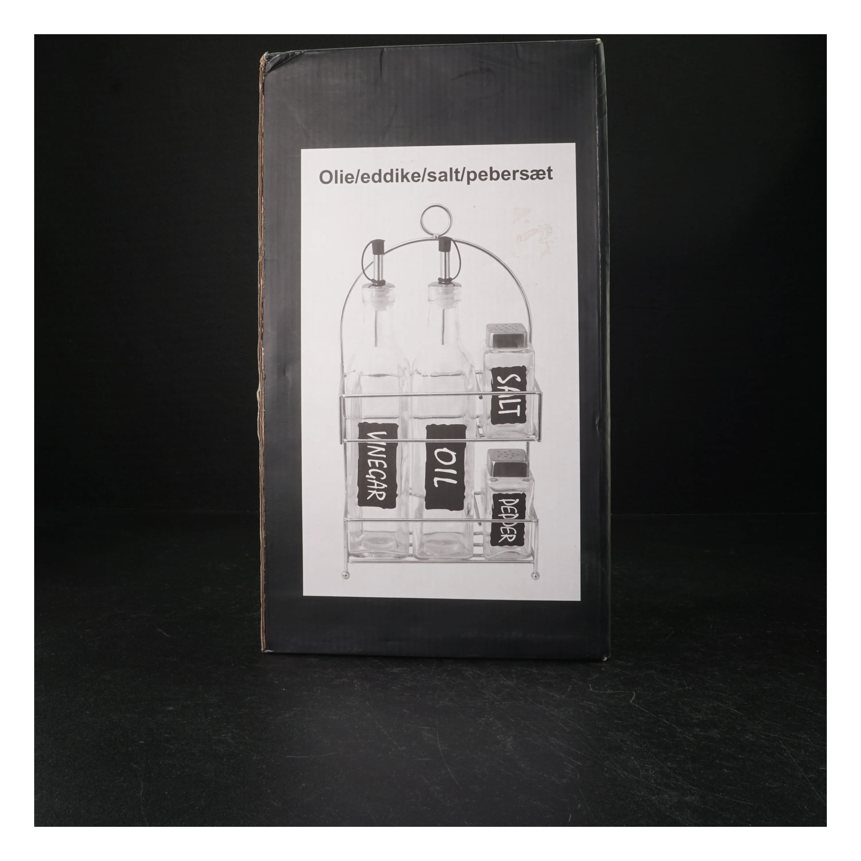 Nyt Olie/eddike/salt/pebersæt