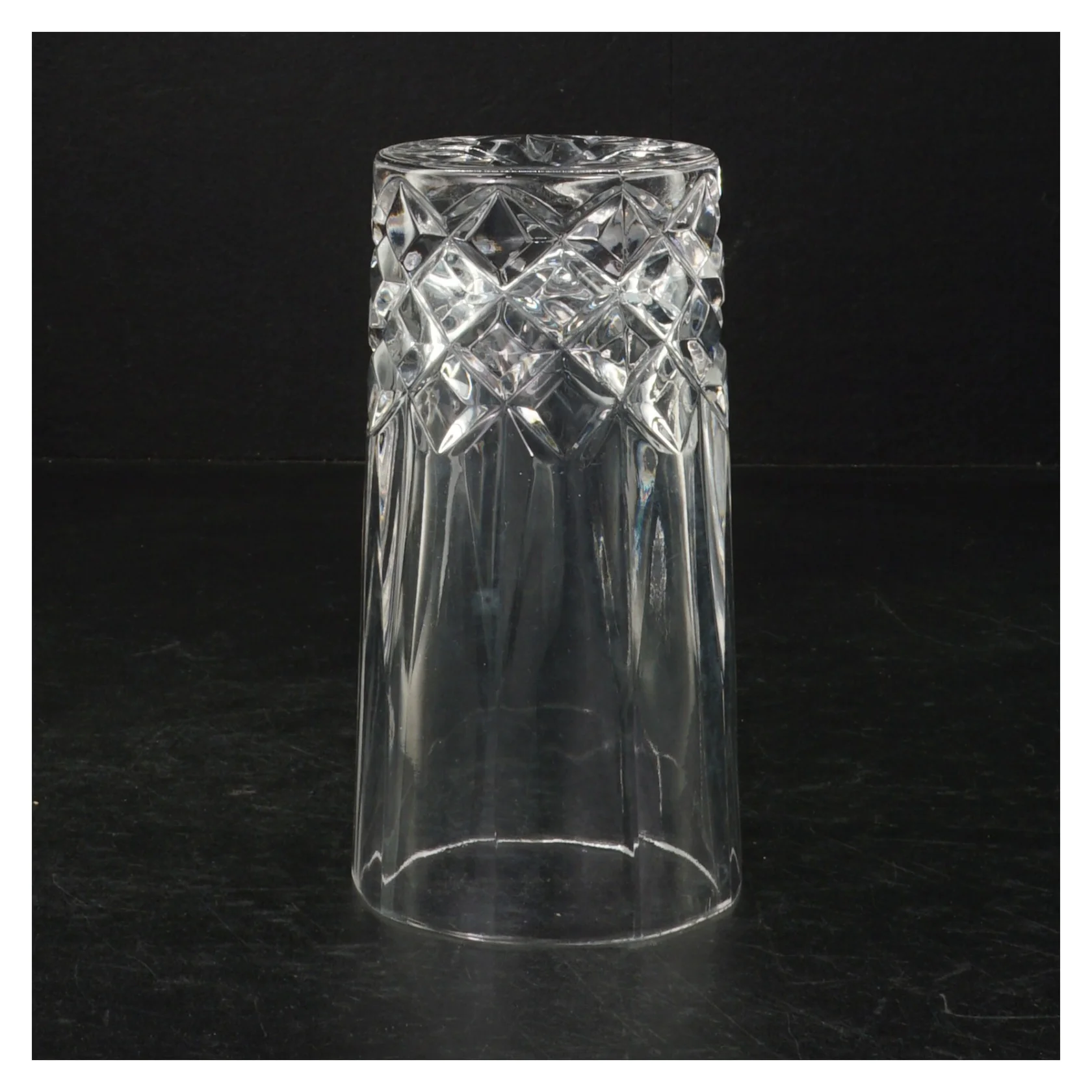 Vandglas i krystalglas (str. 14 cm)