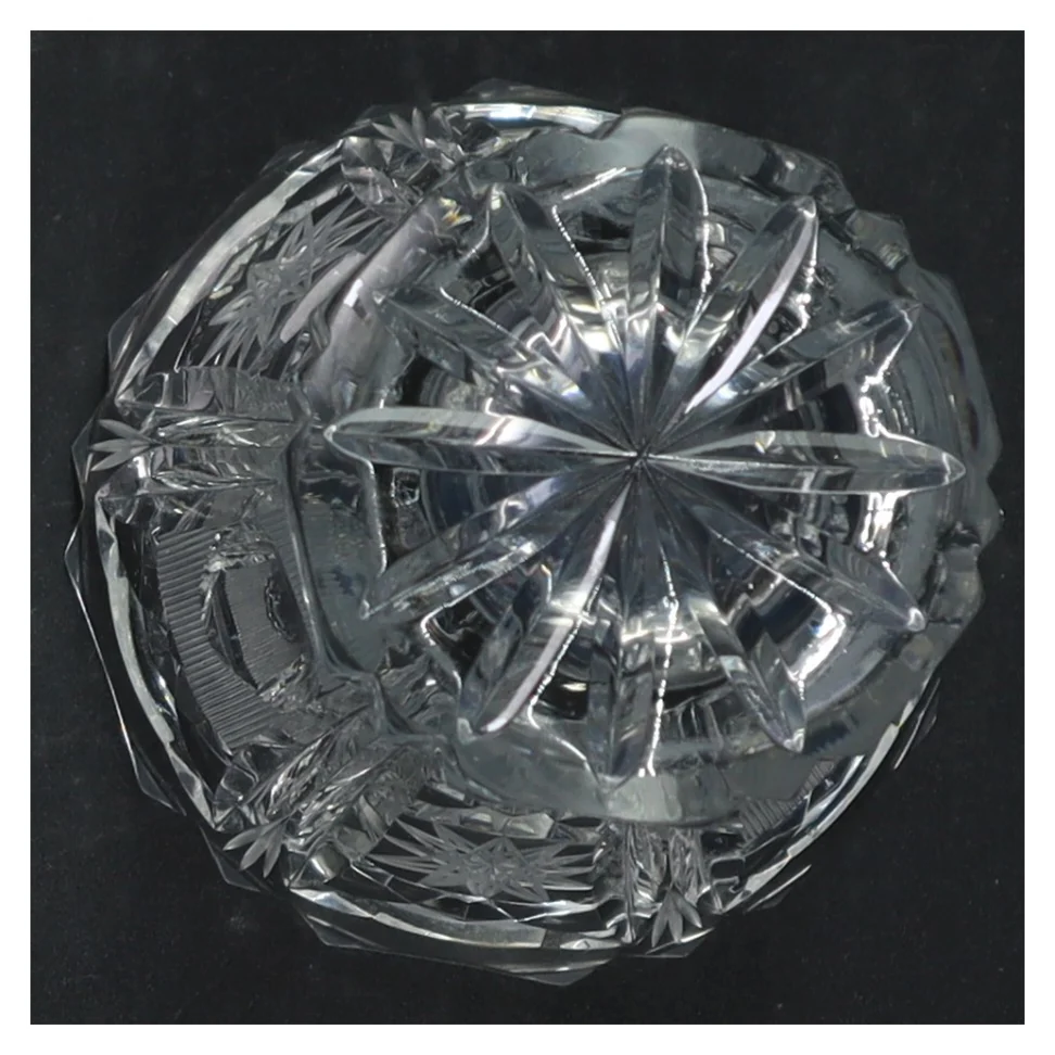 Krystalglas vase (str. 16 cm)