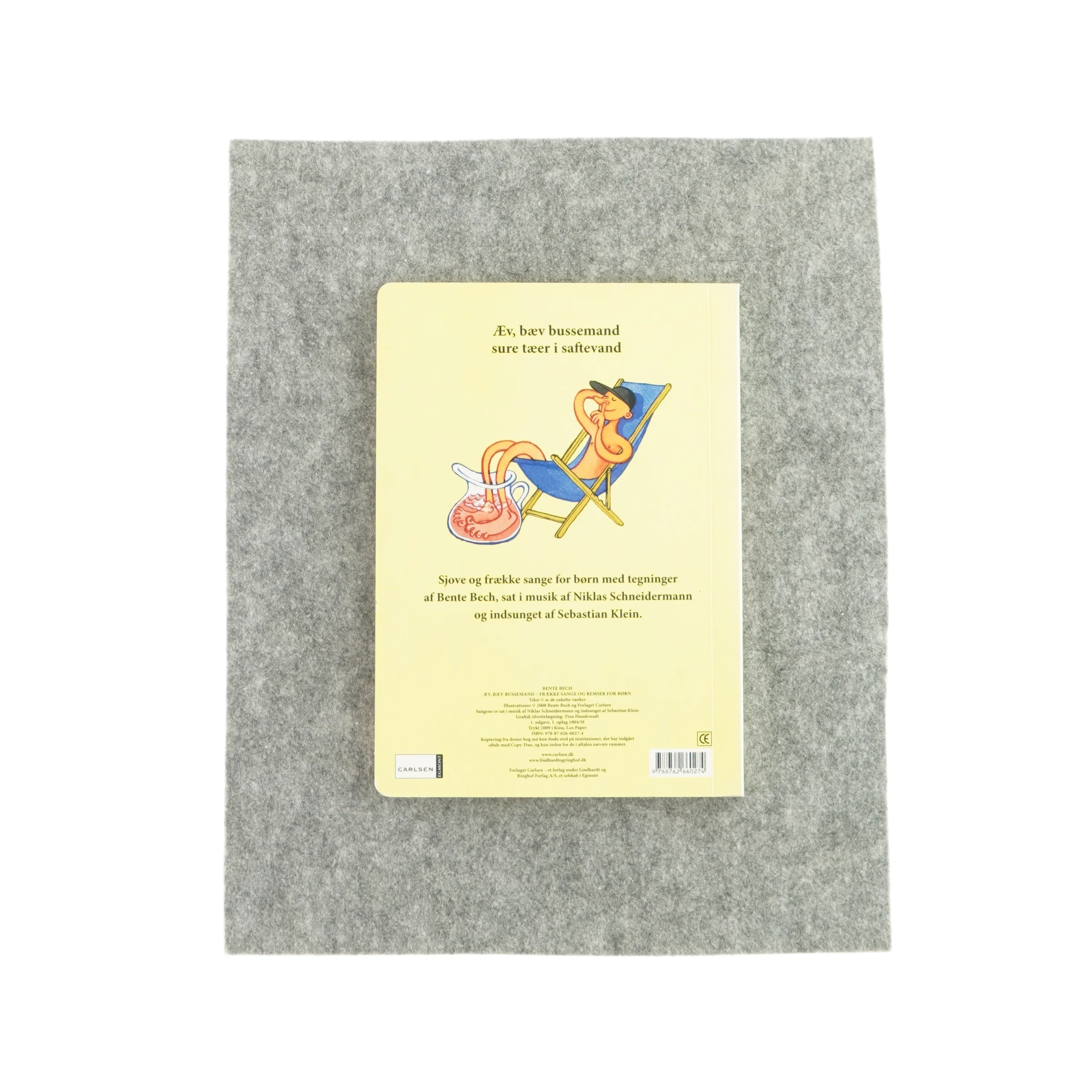 Æv, bæv busse mand af Bente Bech (Sangbog)