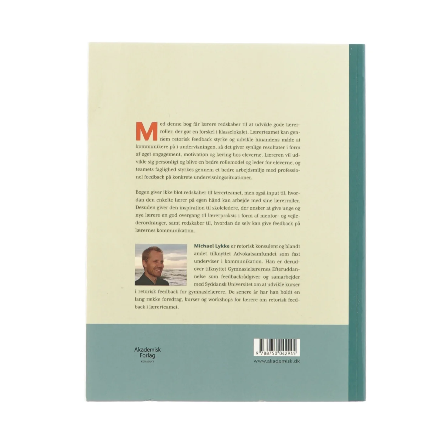 Retorisk feedback i lærerteamet af Michael Lykke (Bog)