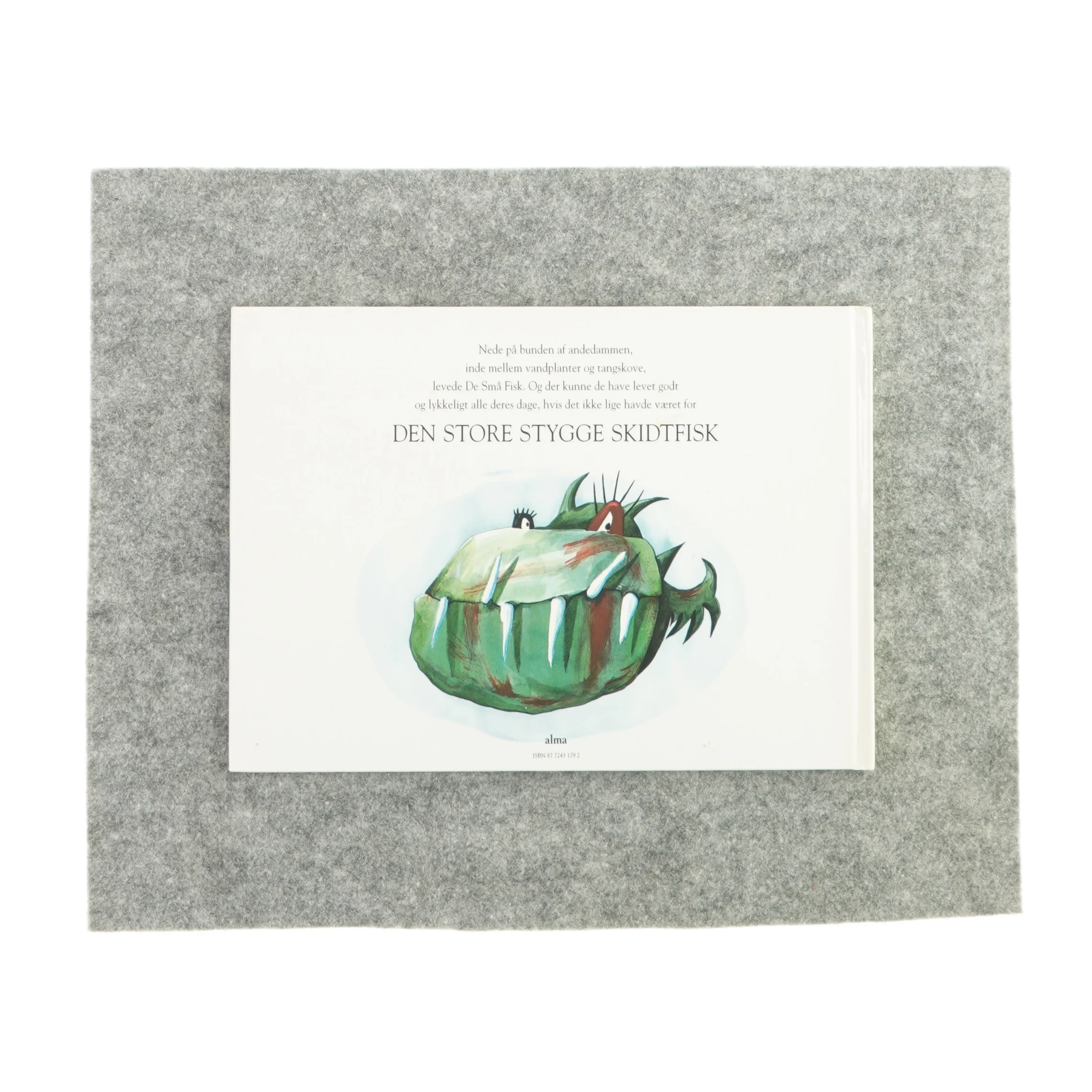 Den fænomenalt fæle fiskefrikadellefælde af Lisbeth Christensen (Bog)