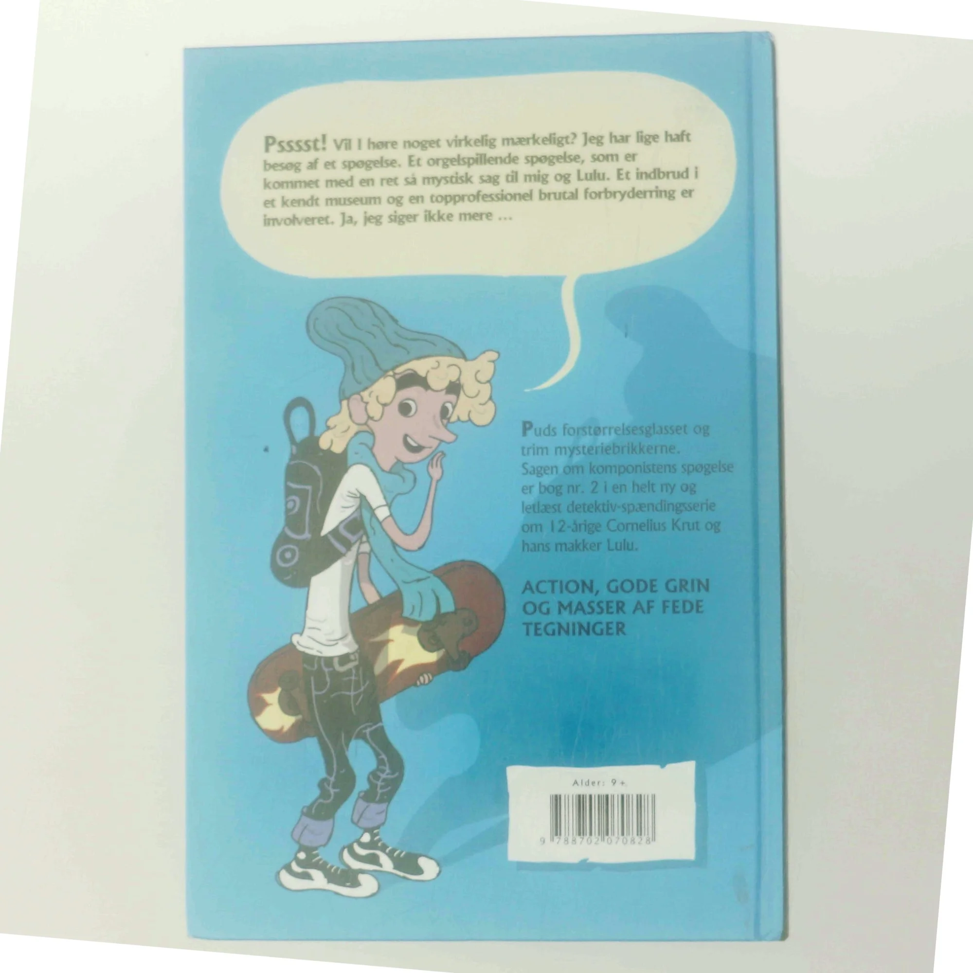 Cornelius Krut 2 - Sagen om komponistens spøgelse af Kirsten Sonne Harild (Bog)