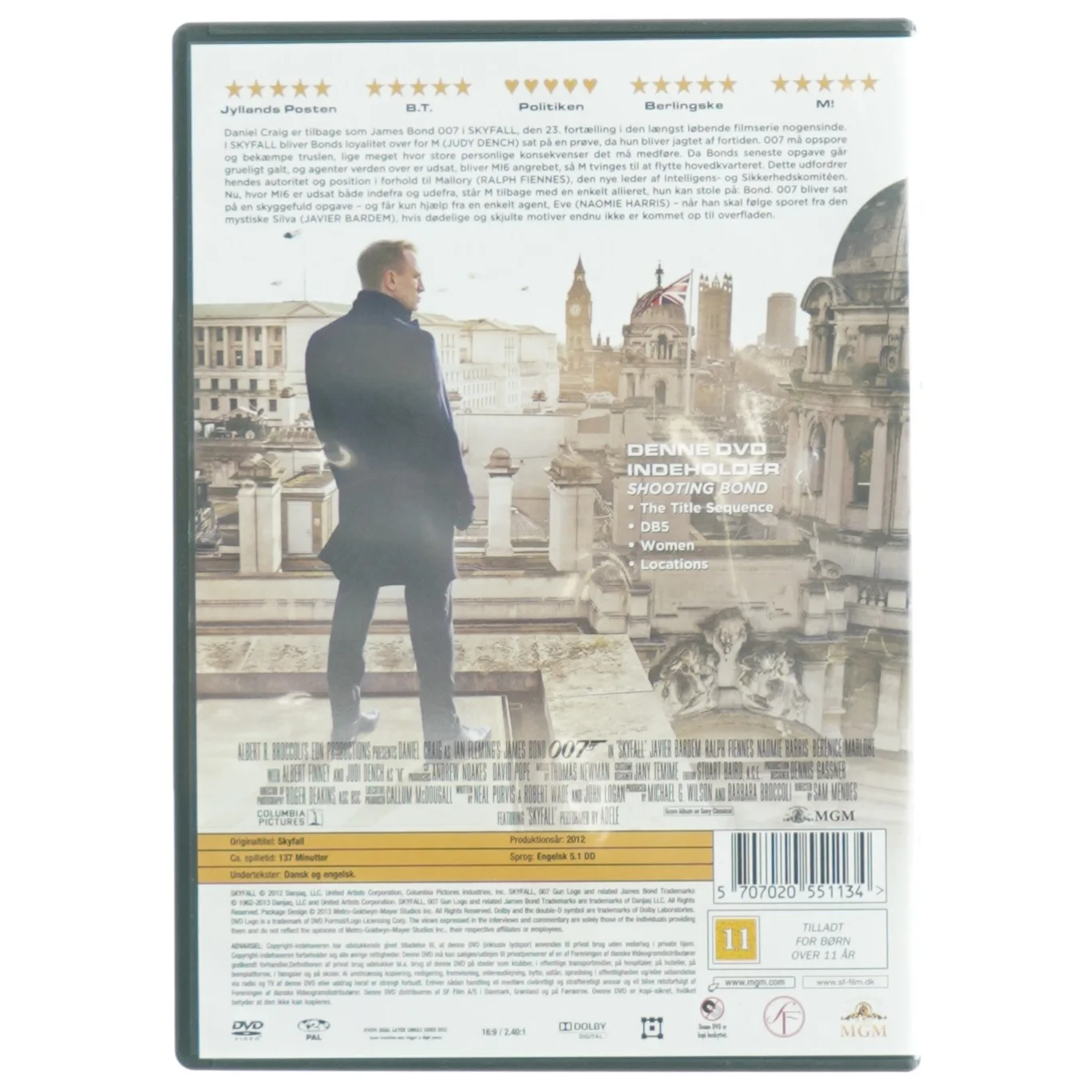 Skyfall DVD