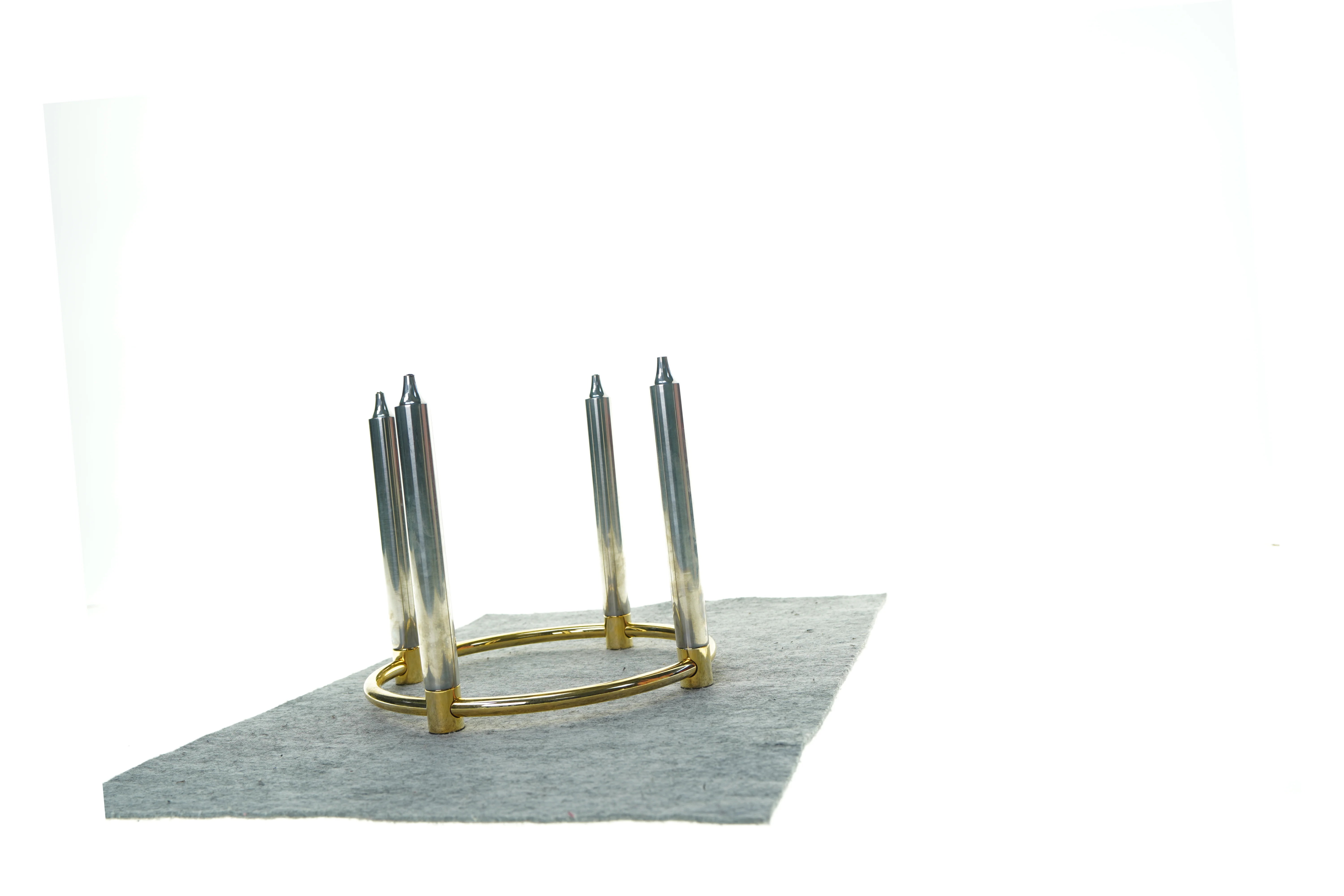 Lysestage med olielys (str. 25 cm)