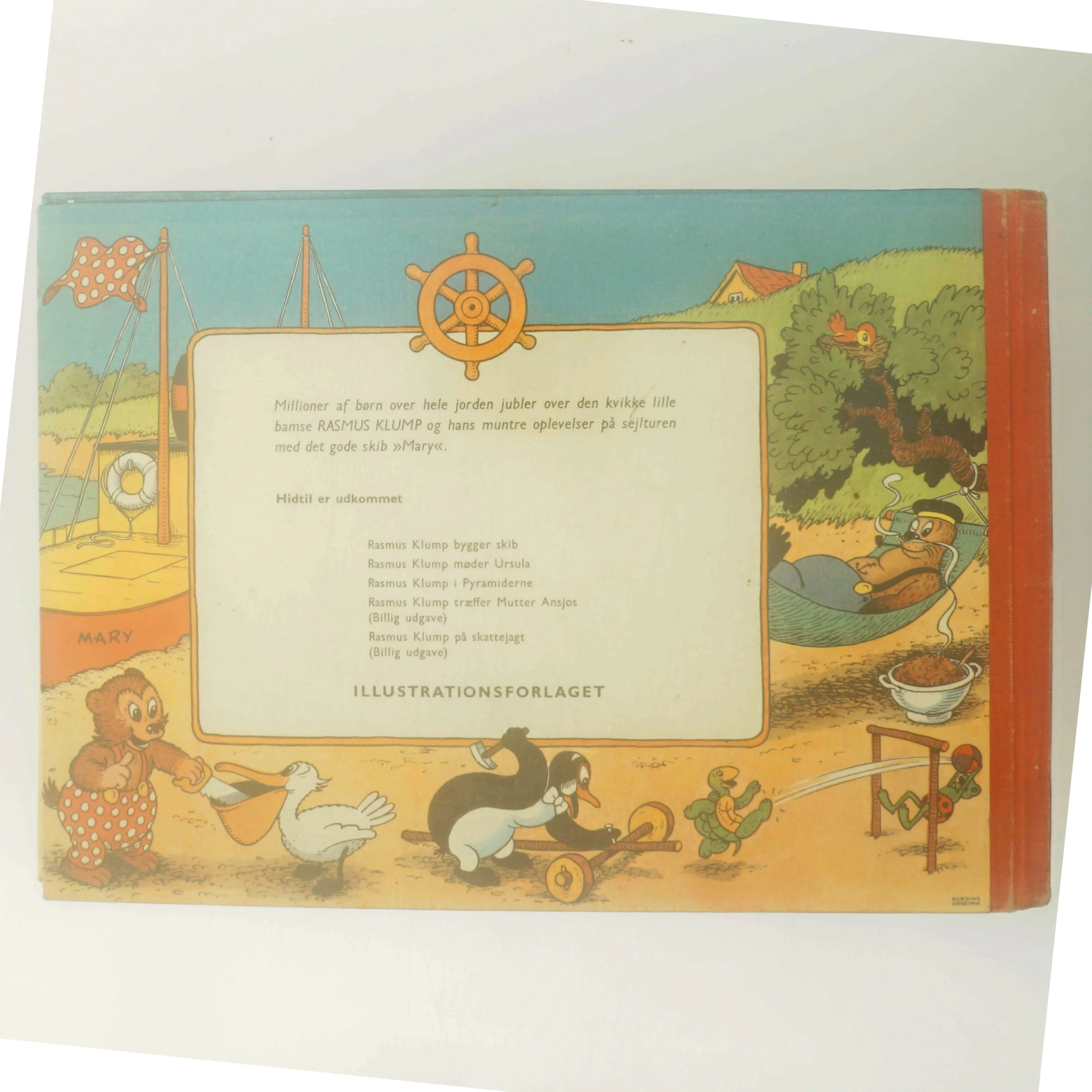 Rasmus Klump i pyramiderne af Carla Hansen (Bog)